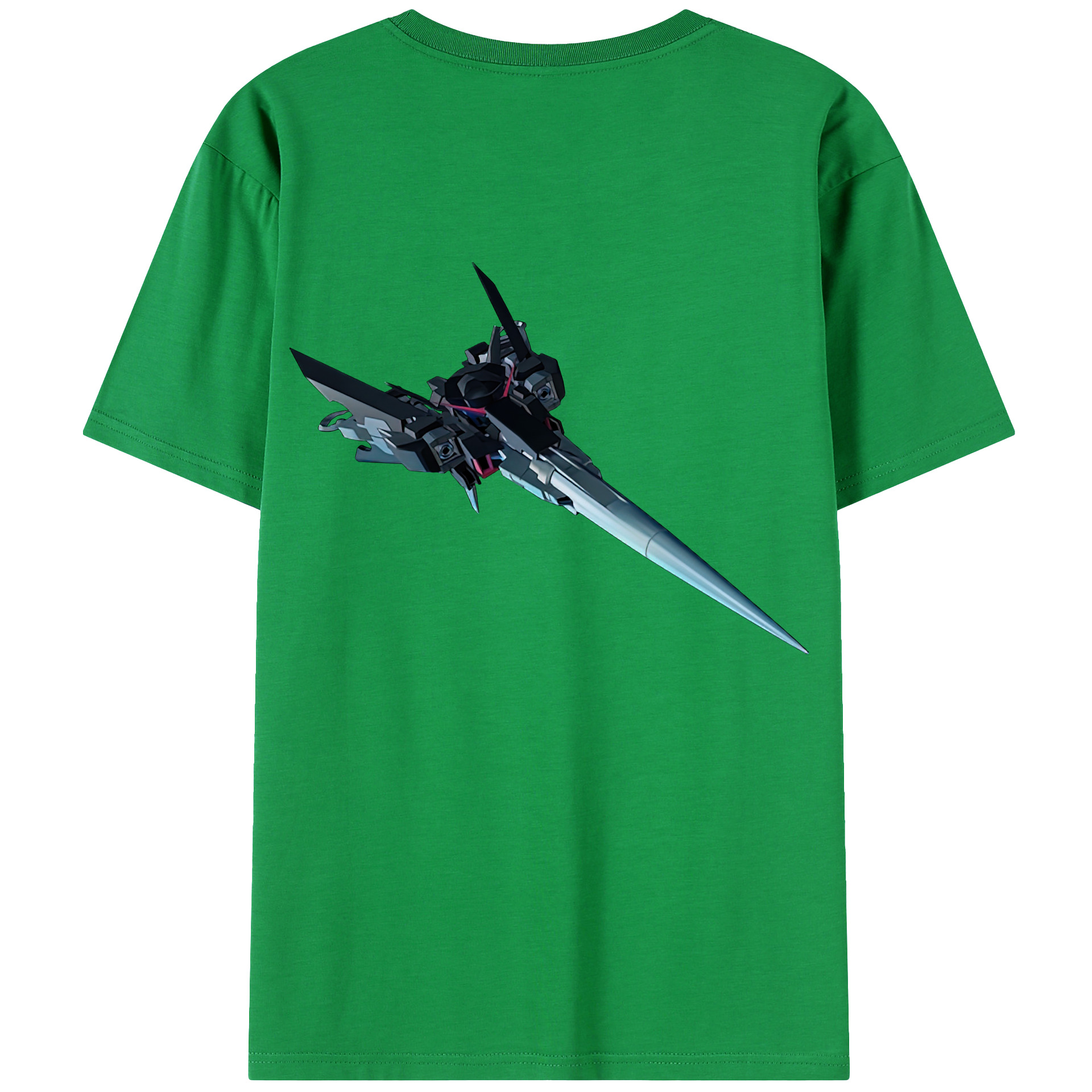 （画像用） 機動戦士ガンダム Mobile Suit Gundam レディース半袖Tシャツ(バックプリント)