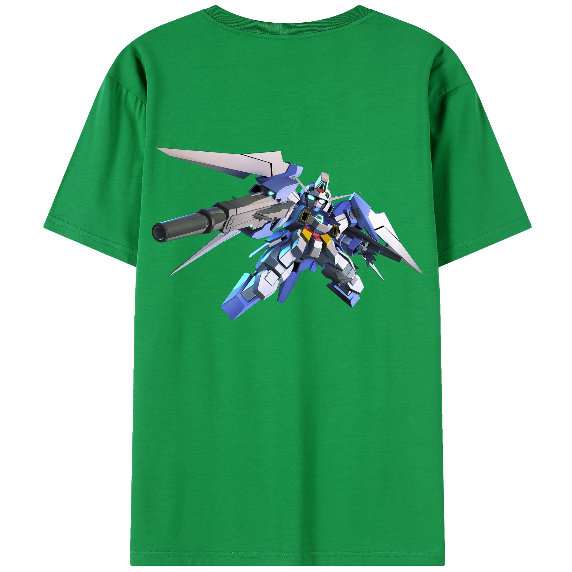 （画像用） 機動戦士ガンダム Mobile Suit Gundam レディース半袖Tシャツ(バックプリント)