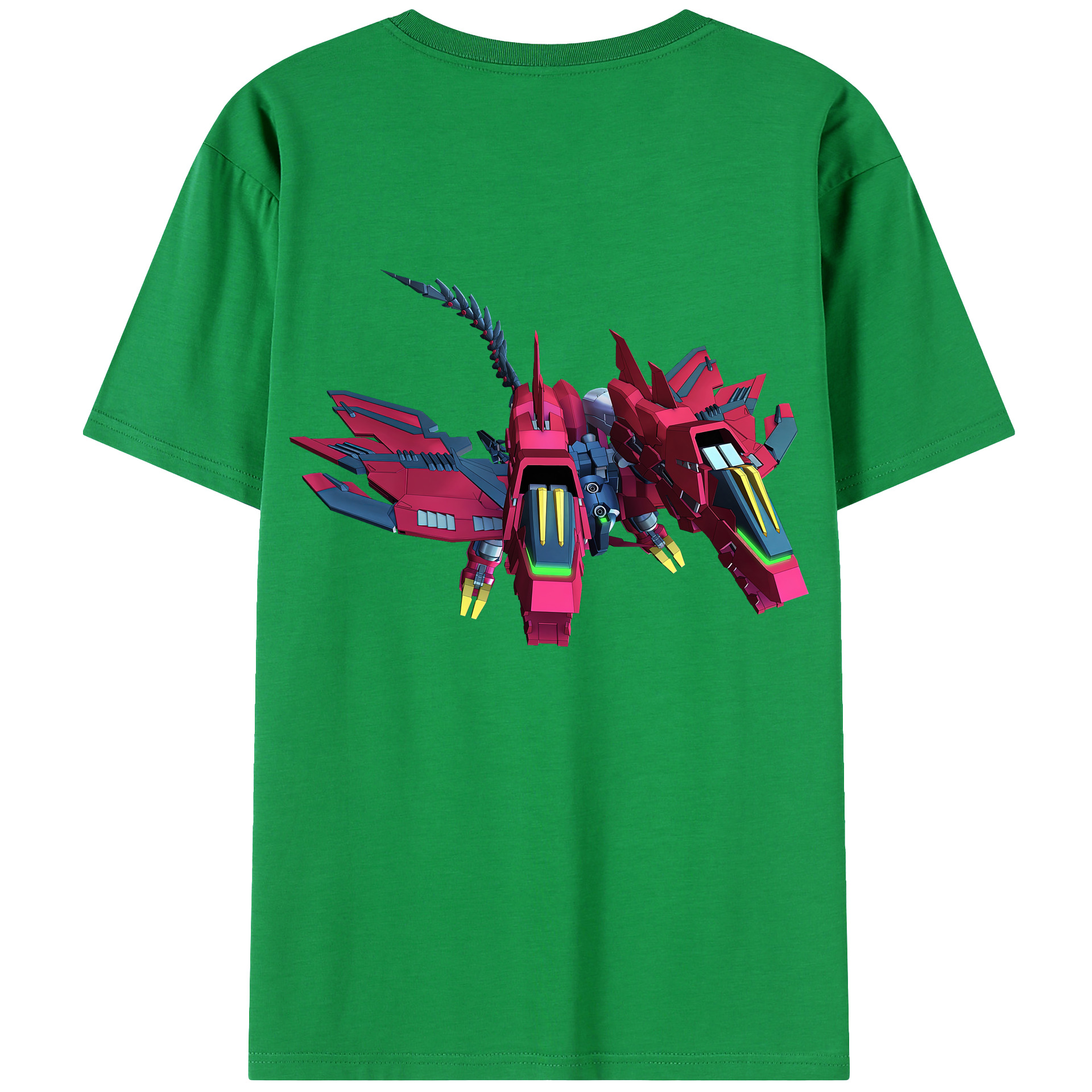 （画像用） 機動戦士ガンダム Mobile Suit Gundam レディース半袖Tシャツ(バックプリント)
