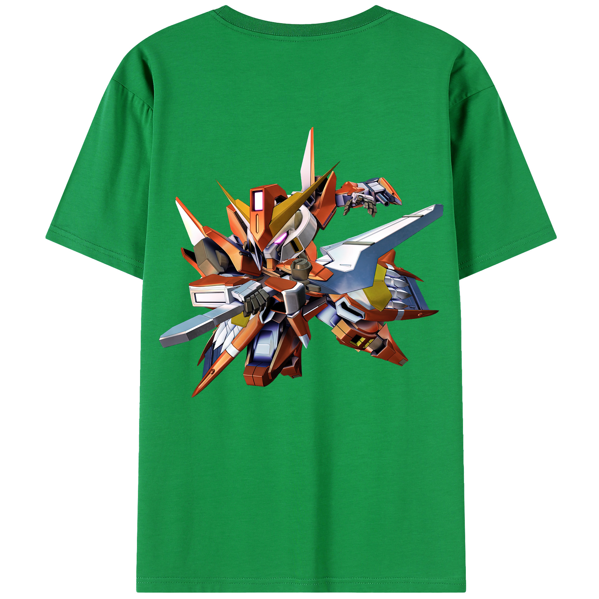 （画像用） 機動戦士ガンダム Mobile Suit Gundam レディース半袖Tシャツ(バックプリント)