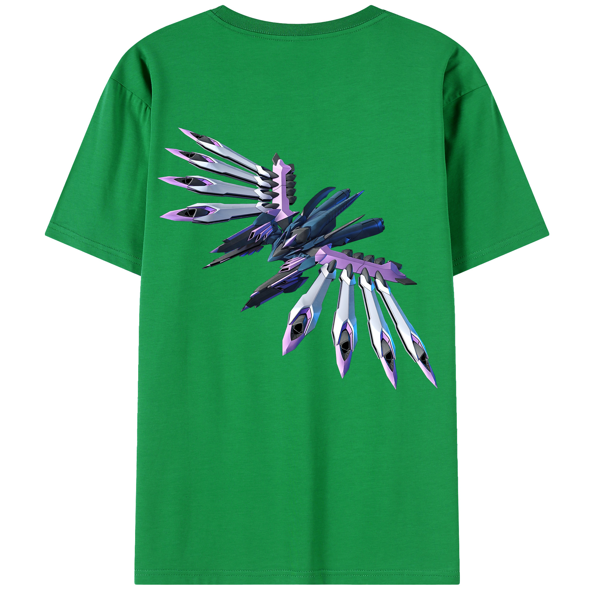 （画像用） 機動戦士ガンダム Mobile Suit Gundam レディース半袖Tシャツ(バックプリント)