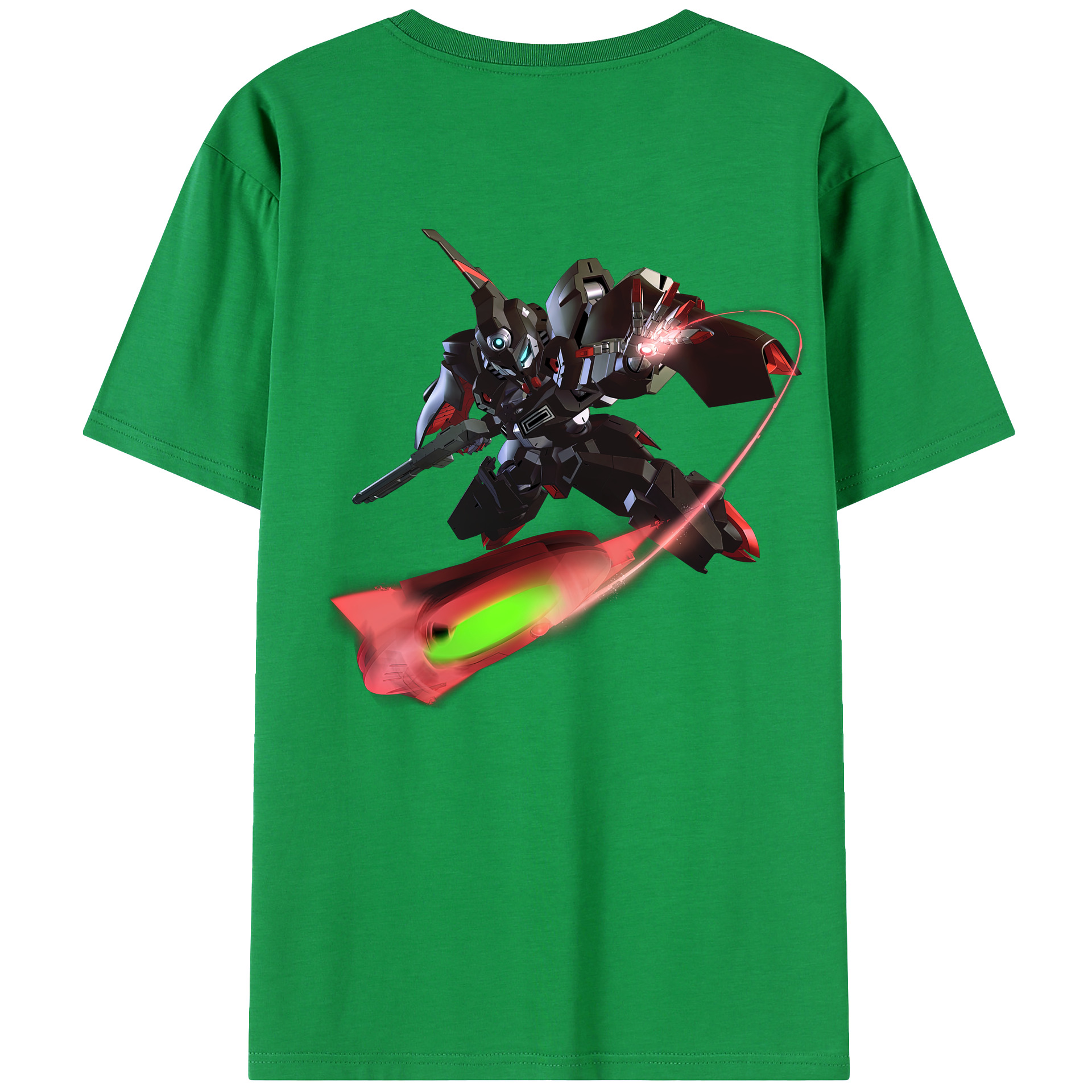 （画像用） 機動戦士ガンダム Mobile Suit Gundam レディース半袖Tシャツ(バックプリント)