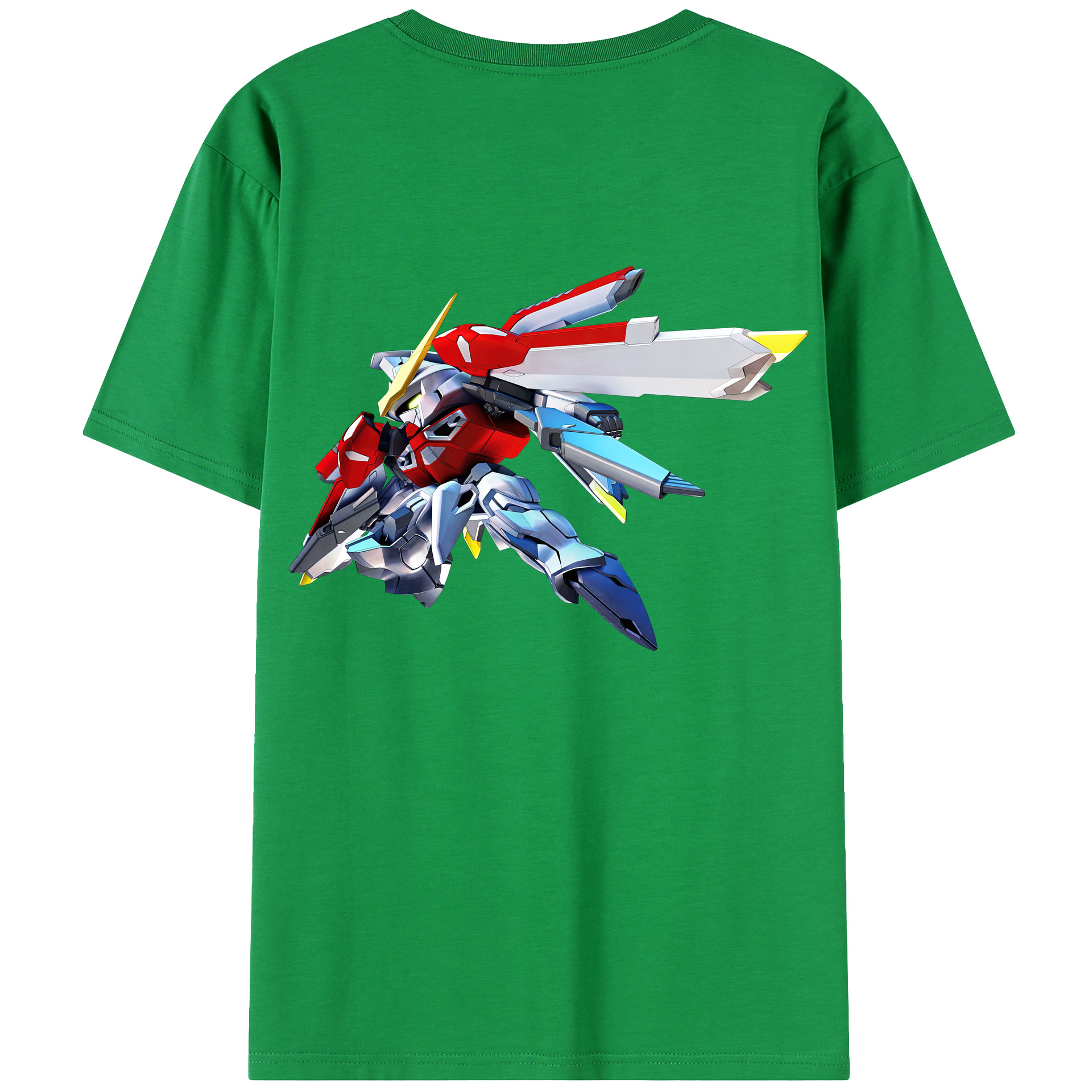 （画像用） 機動戦士ガンダム Mobile Suit Gundam レディース半袖Tシャツ(バックプリント)