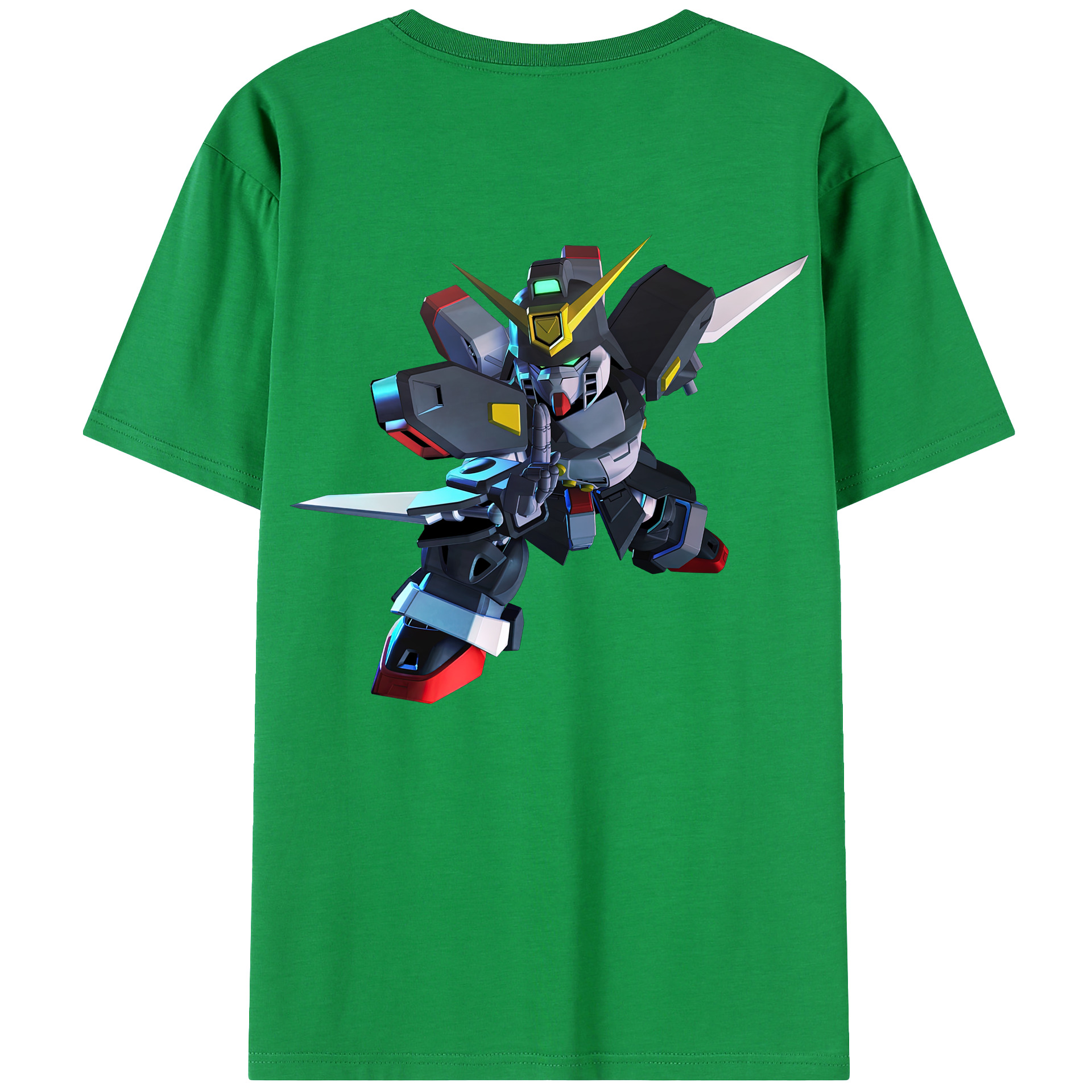 （画像用） 機動戦士ガンダム Mobile Suit Gundam レディース半袖Tシャツ(バックプリント)