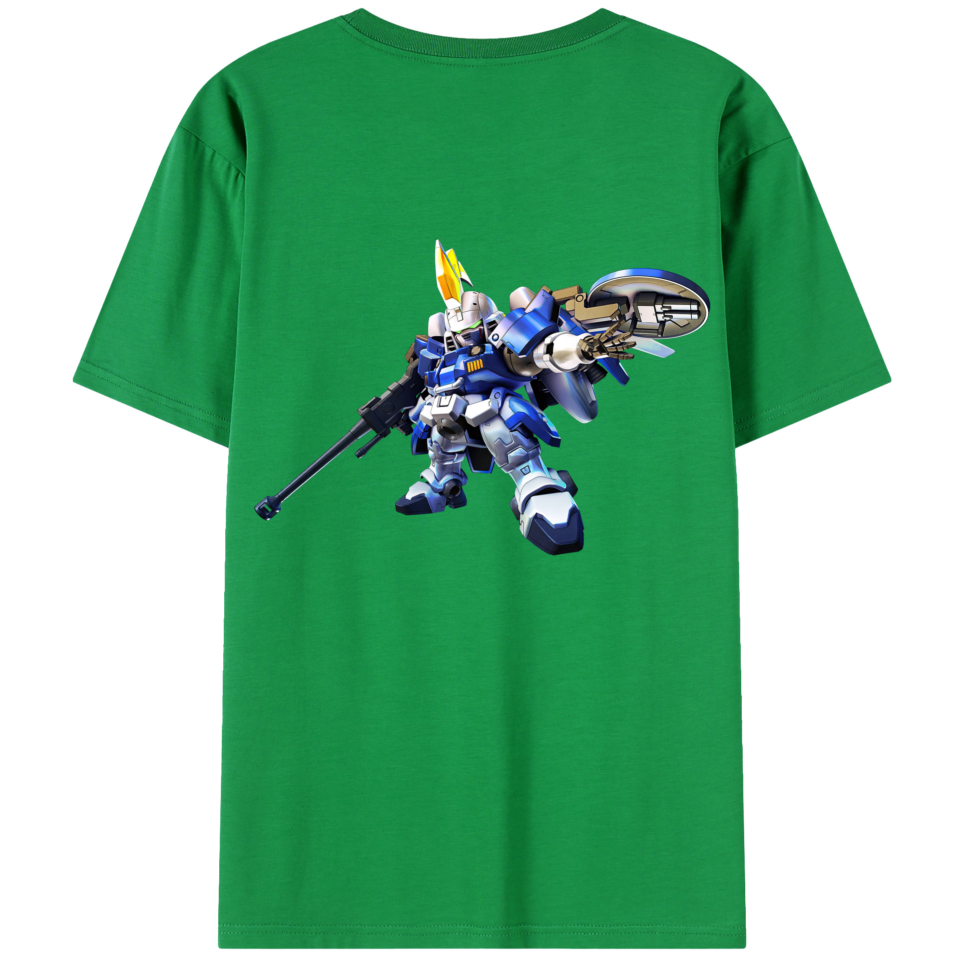（画像用） 機動戦士ガンダム Mobile Suit Gundam レディース半袖Tシャツ(バックプリント)
