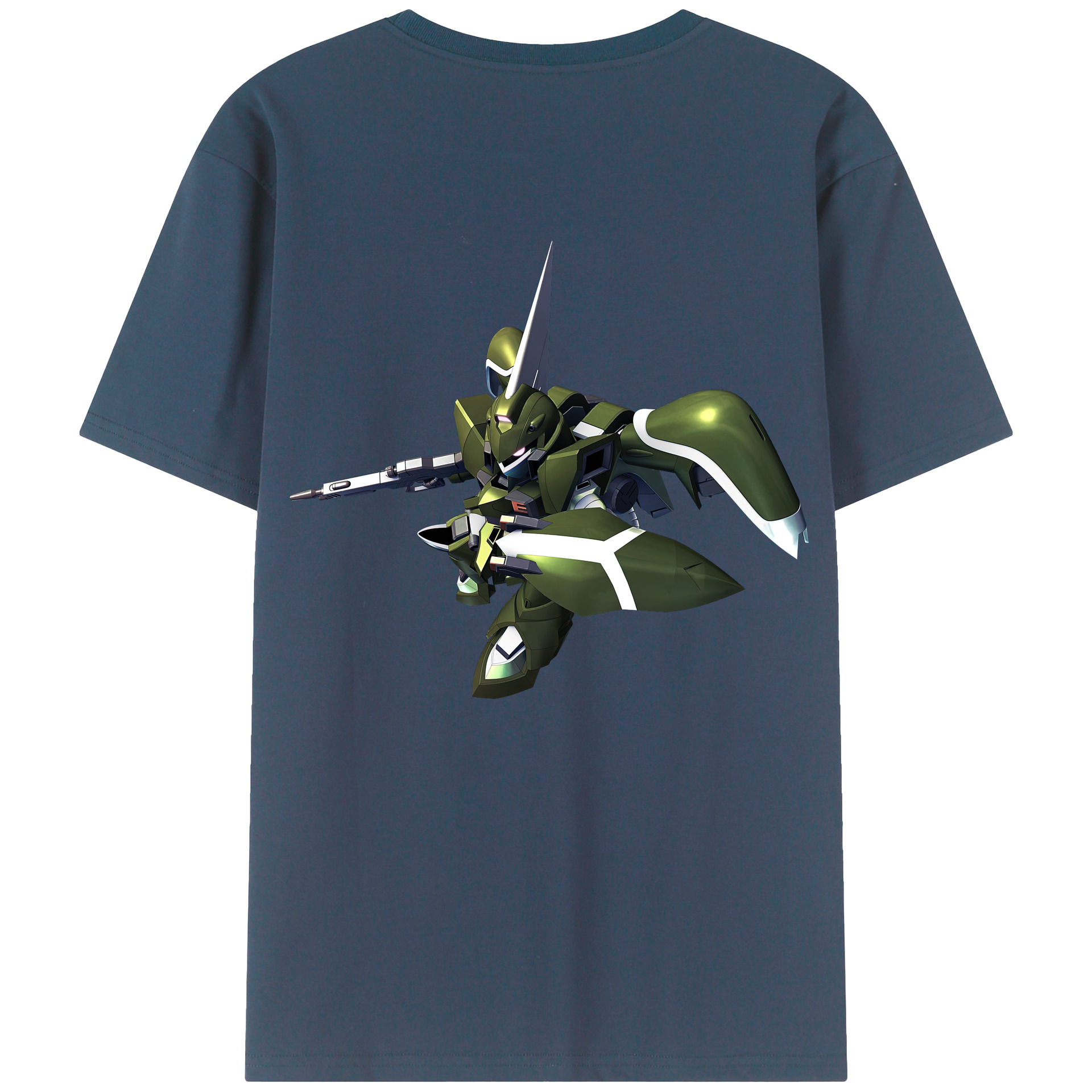（画像用） 機動戦士ガンダム Mobile Suit Gundam レディース半袖Tシャツ(バックプリント)