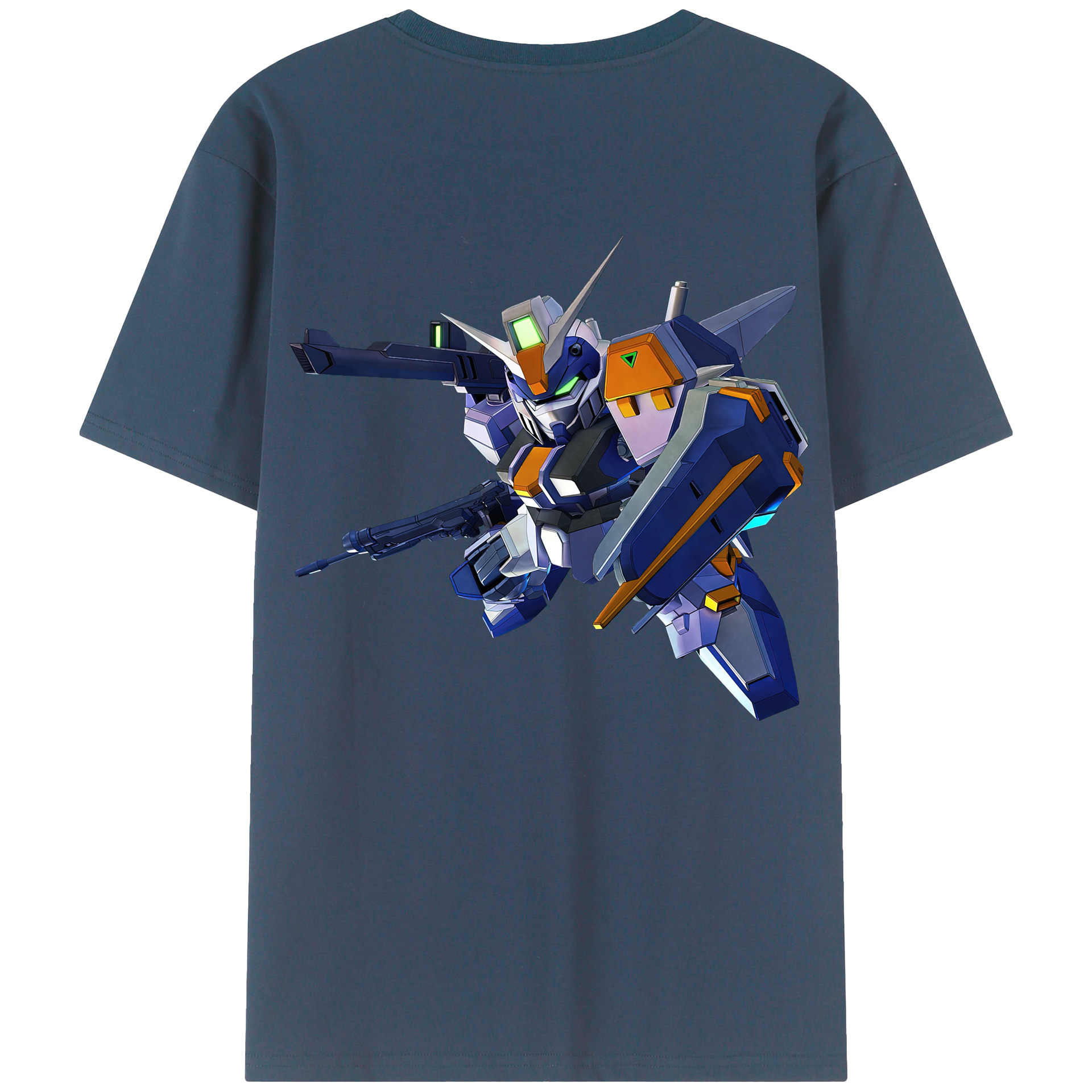 （画像用） 機動戦士ガンダム Mobile Suit Gundam レディース半袖Tシャツ(バックプリント)