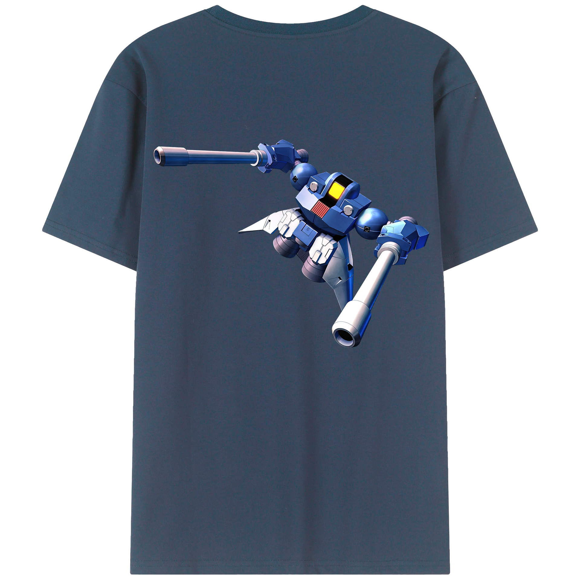 （画像用） 機動戦士ガンダム Mobile Suit Gundam レディース半袖Tシャツ(バックプリント)