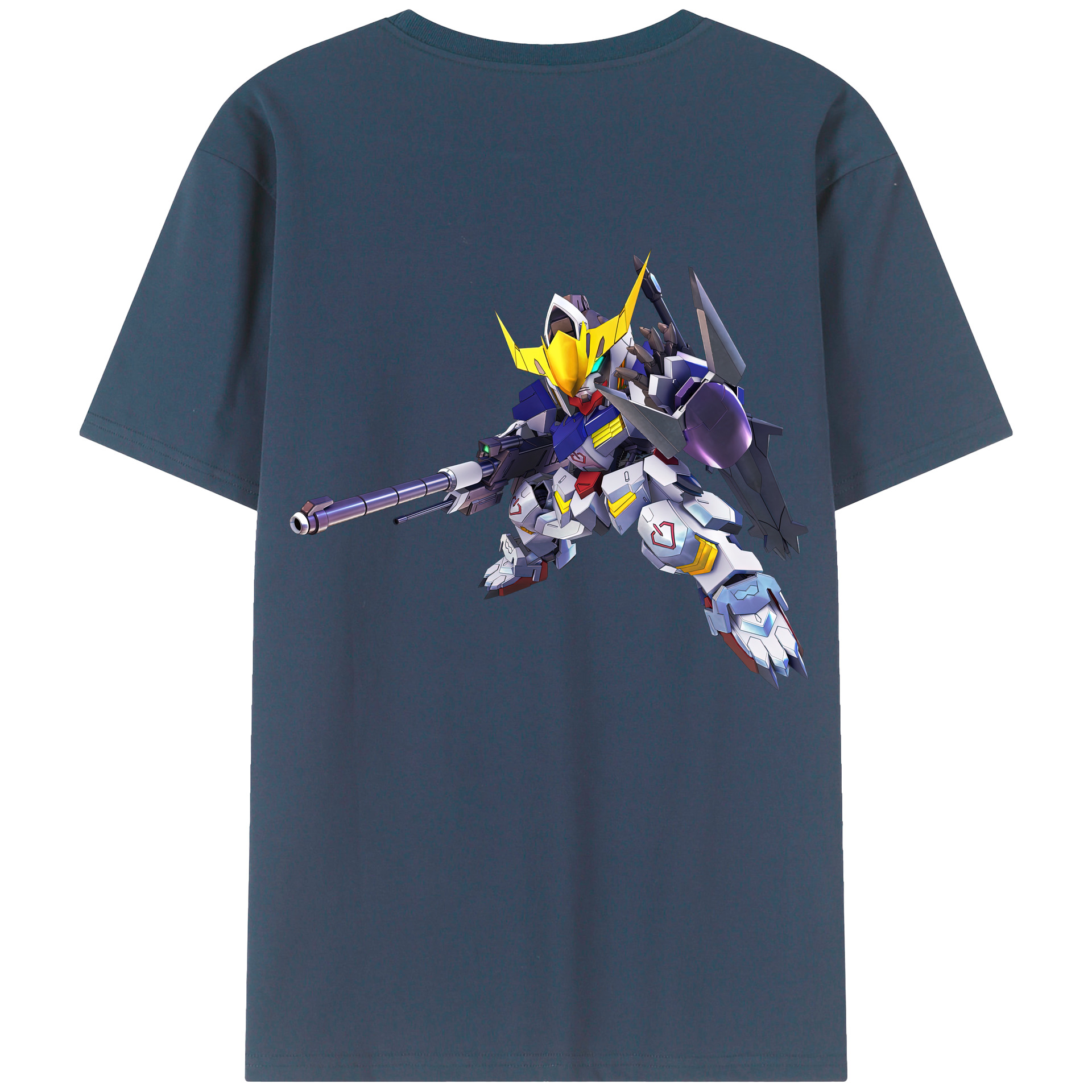 （画像用） 機動戦士ガンダム Mobile Suit Gundam レディース半袖Tシャツ(バックプリント)
