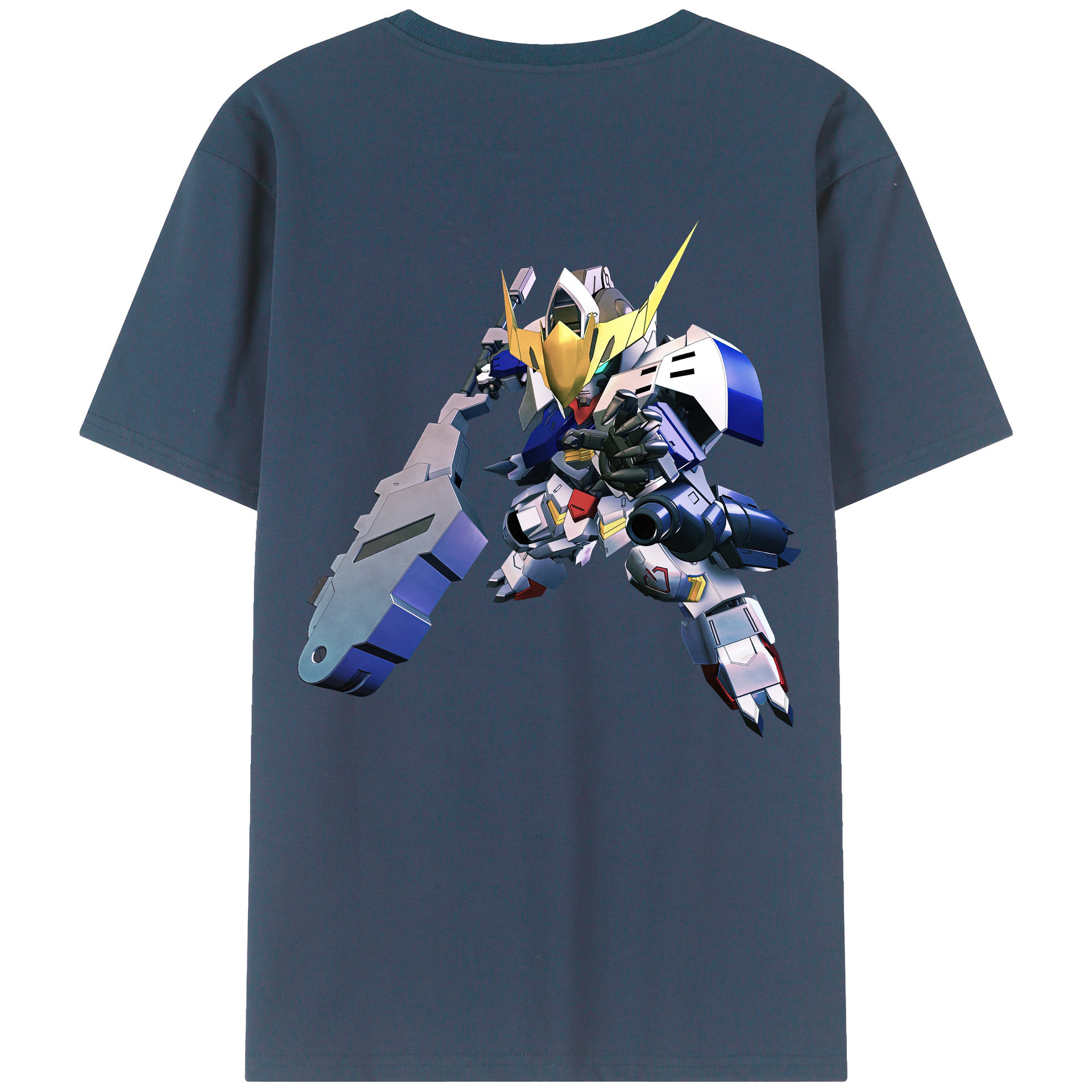 （画像用） 機動戦士ガンダム Mobile Suit Gundam レディース半袖Tシャツ(バックプリント)