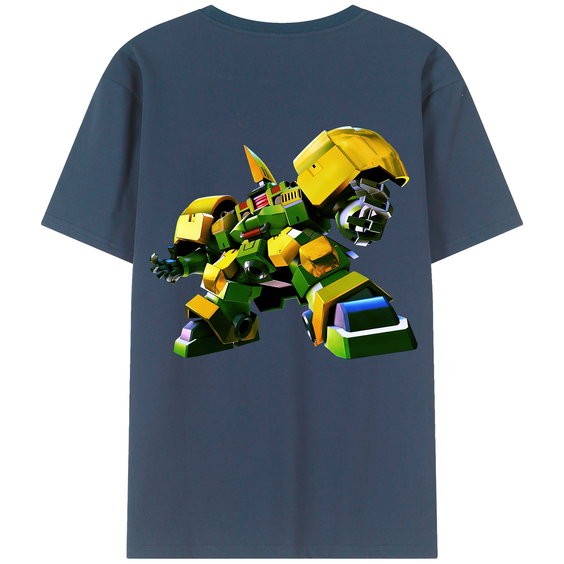 （画像用） 機動戦士ガンダム Mobile Suit Gundam レディース半袖Tシャツ(バックプリント)