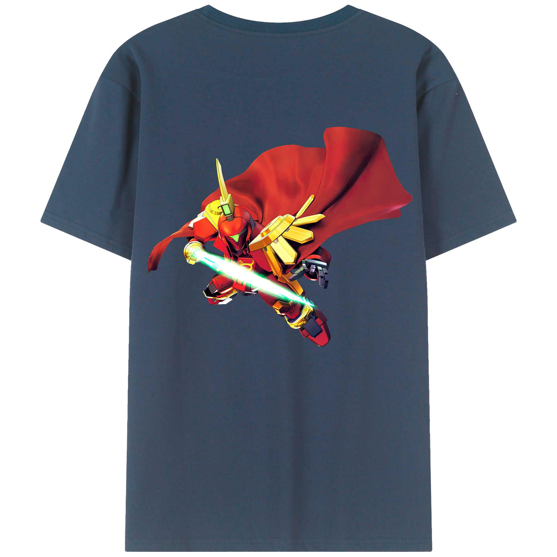 （画像用） 機動戦士ガンダム Mobile Suit Gundam レディース半袖Tシャツ(バックプリント)