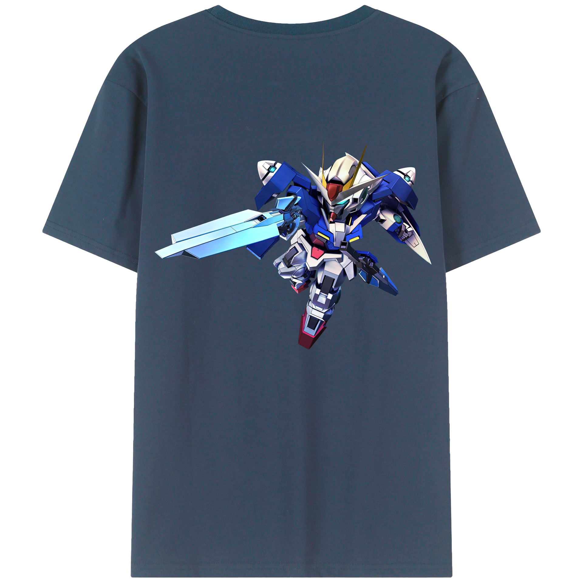 （画像用） 機動戦士ガンダム Mobile Suit Gundam レディース半袖Tシャツ(バックプリント)