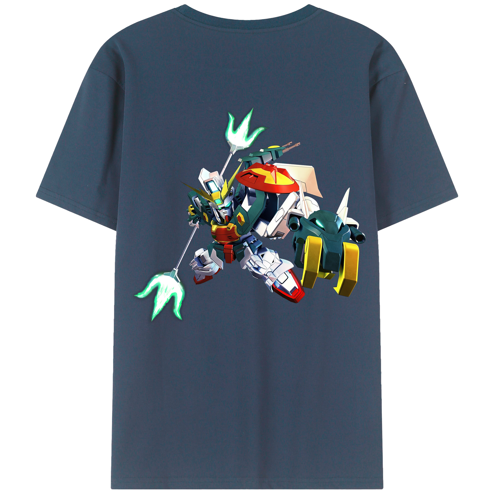 （画像用） 機動戦士ガンダム Mobile Suit Gundam レディース半袖Tシャツ(バックプリント)