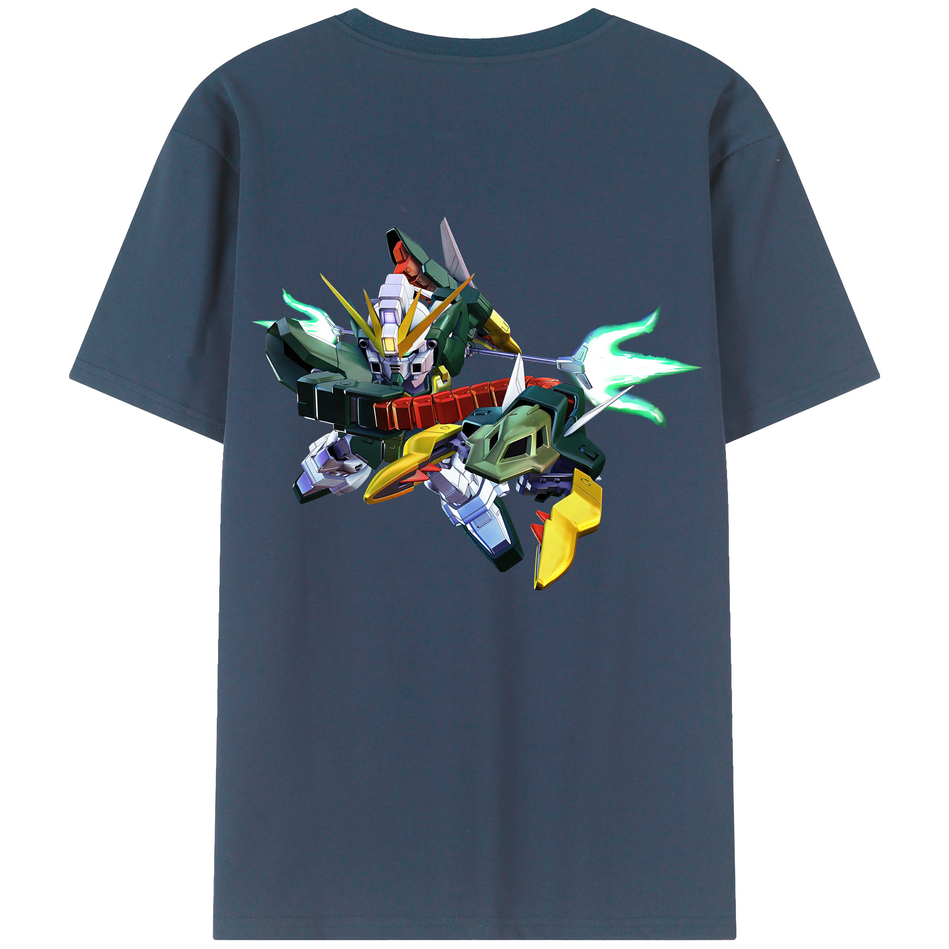 （画像用） 機動戦士ガンダム Mobile Suit Gundam レディース半袖Tシャツ(バックプリント)