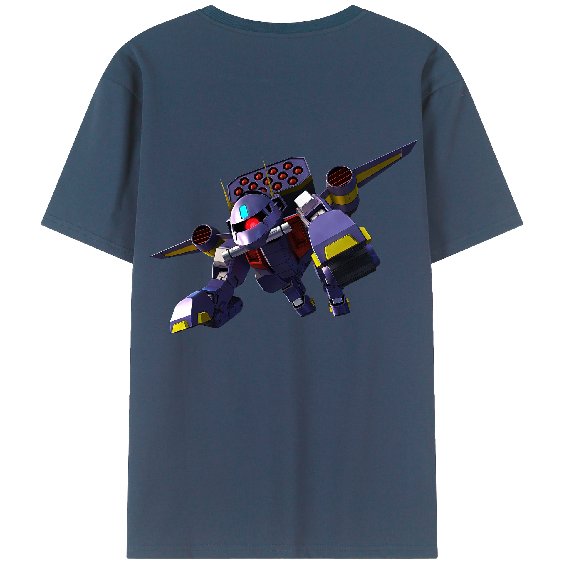 （画像用） 機動戦士ガンダム Mobile Suit Gundam レディース半袖Tシャツ(バックプリント)