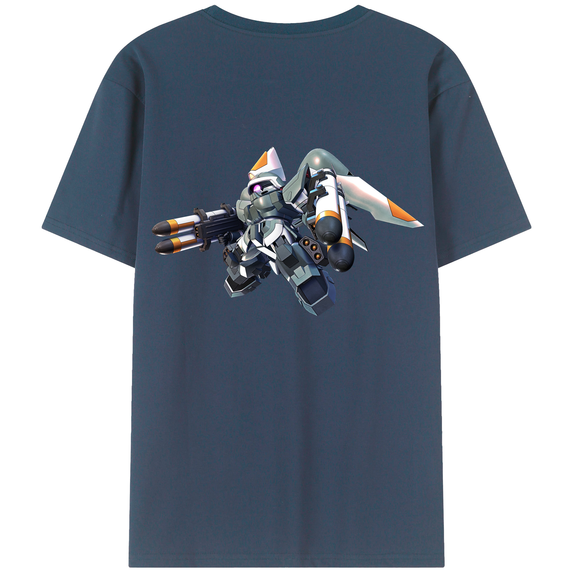 （画像用） 機動戦士ガンダム Mobile Suit Gundam レディース半袖Tシャツ(バックプリント)