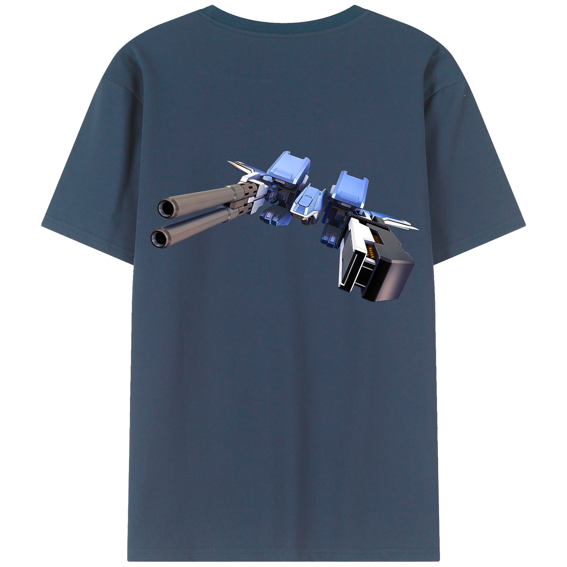 （画像用） 機動戦士ガンダム Mobile Suit Gundam レディース半袖Tシャツ(バックプリント)