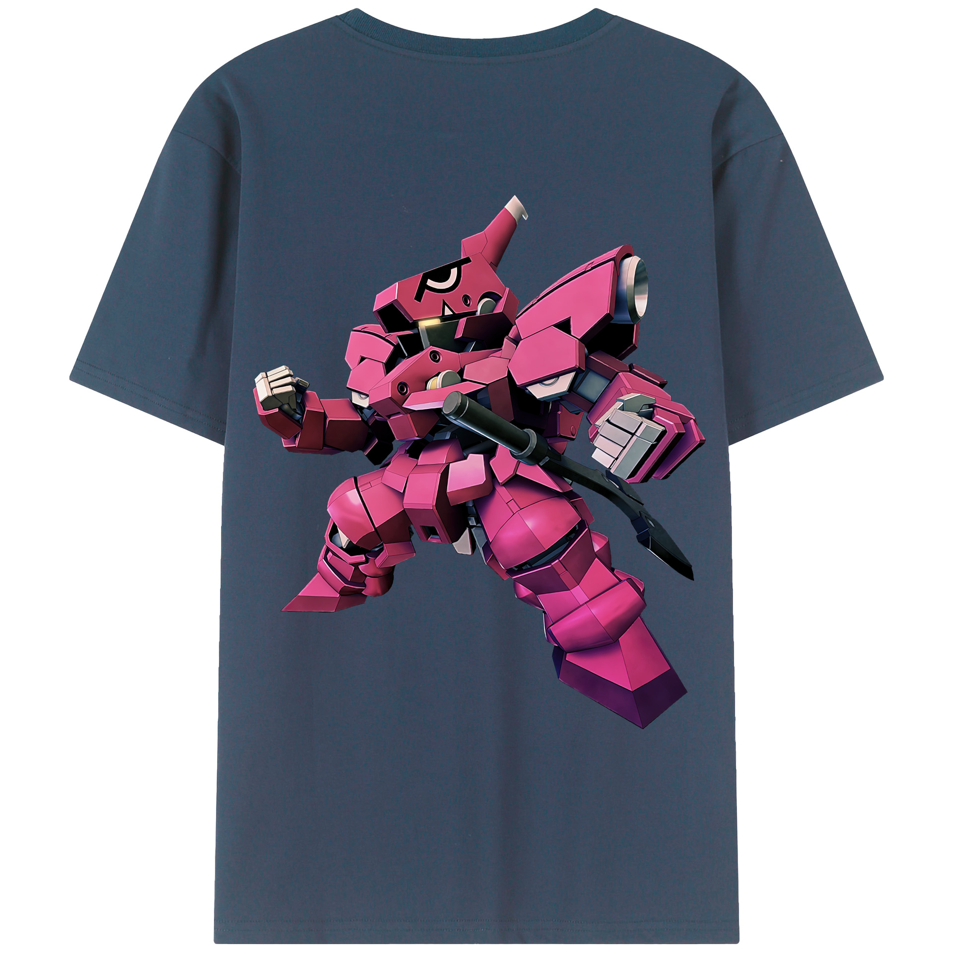 （画像用） 機動戦士ガンダム Mobile Suit Gundam レディース半袖Tシャツ(バックプリント)