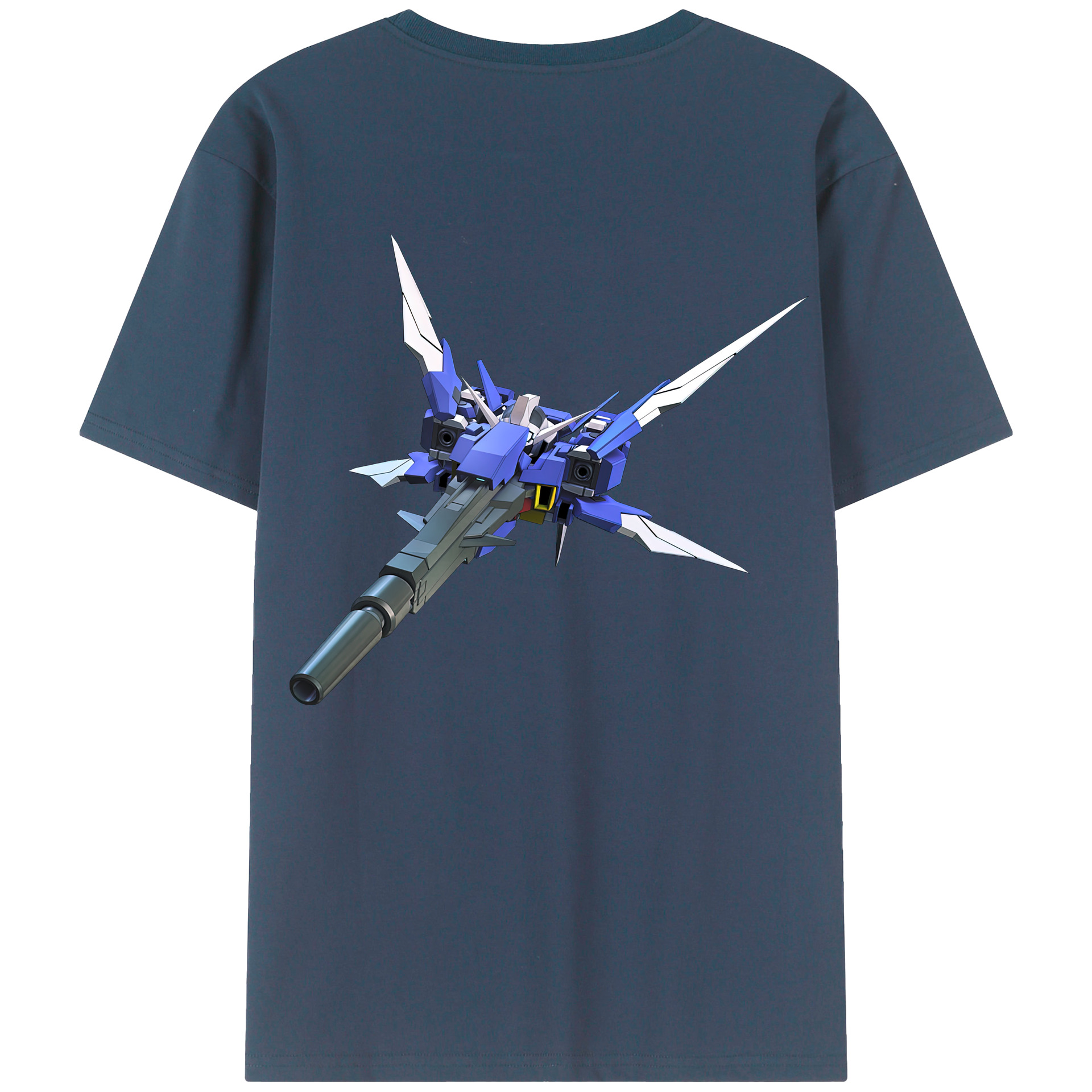 （画像用） 機動戦士ガンダム Mobile Suit Gundam レディース半袖Tシャツ(バックプリント)