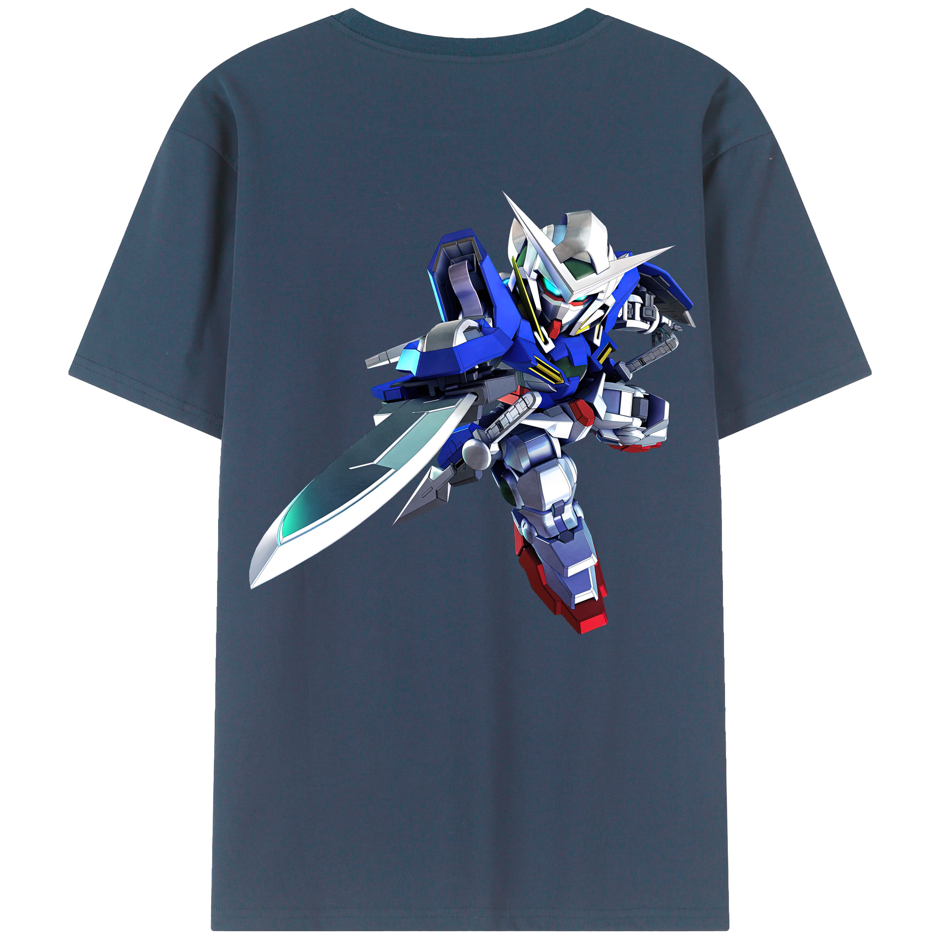 （画像用） 機動戦士ガンダム Mobile Suit Gundam レディース半袖Tシャツ(バックプリント)