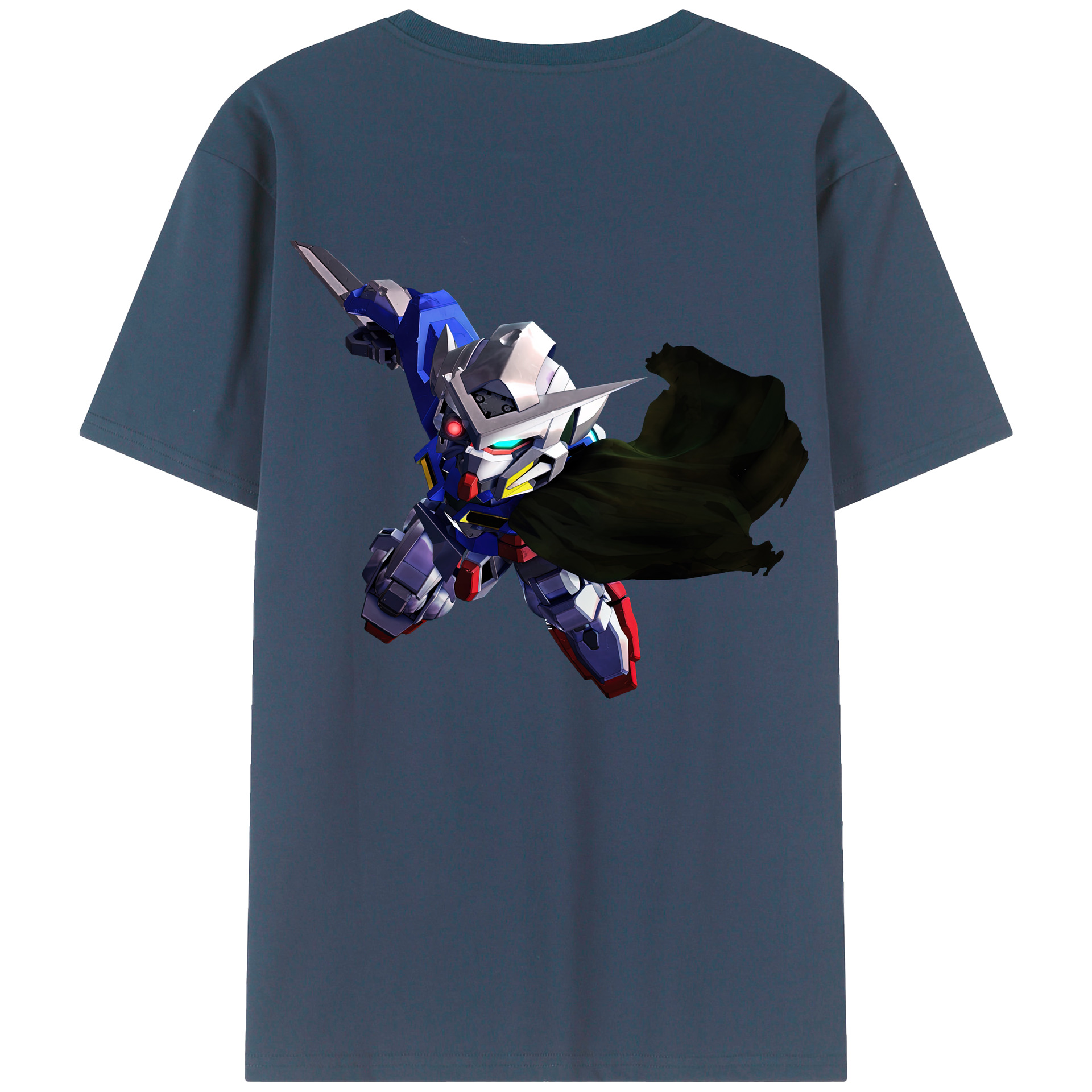 （画像用） 機動戦士ガンダム Mobile Suit Gundam レディース半袖Tシャツ(バックプリント)