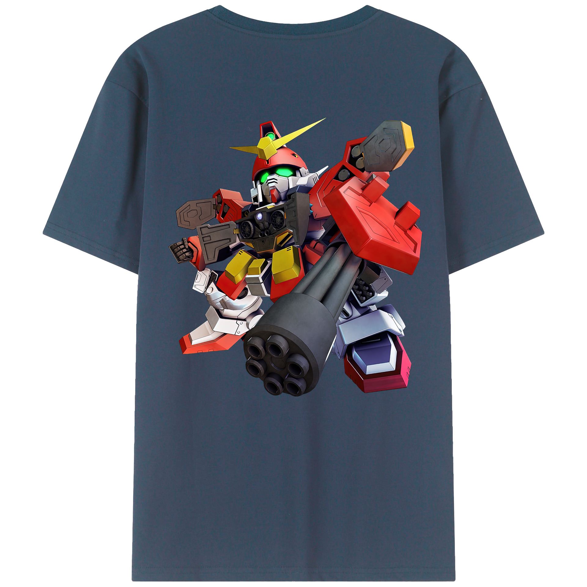 （画像用） 機動戦士ガンダム Mobile Suit Gundam レディース半袖Tシャツ(バックプリント)