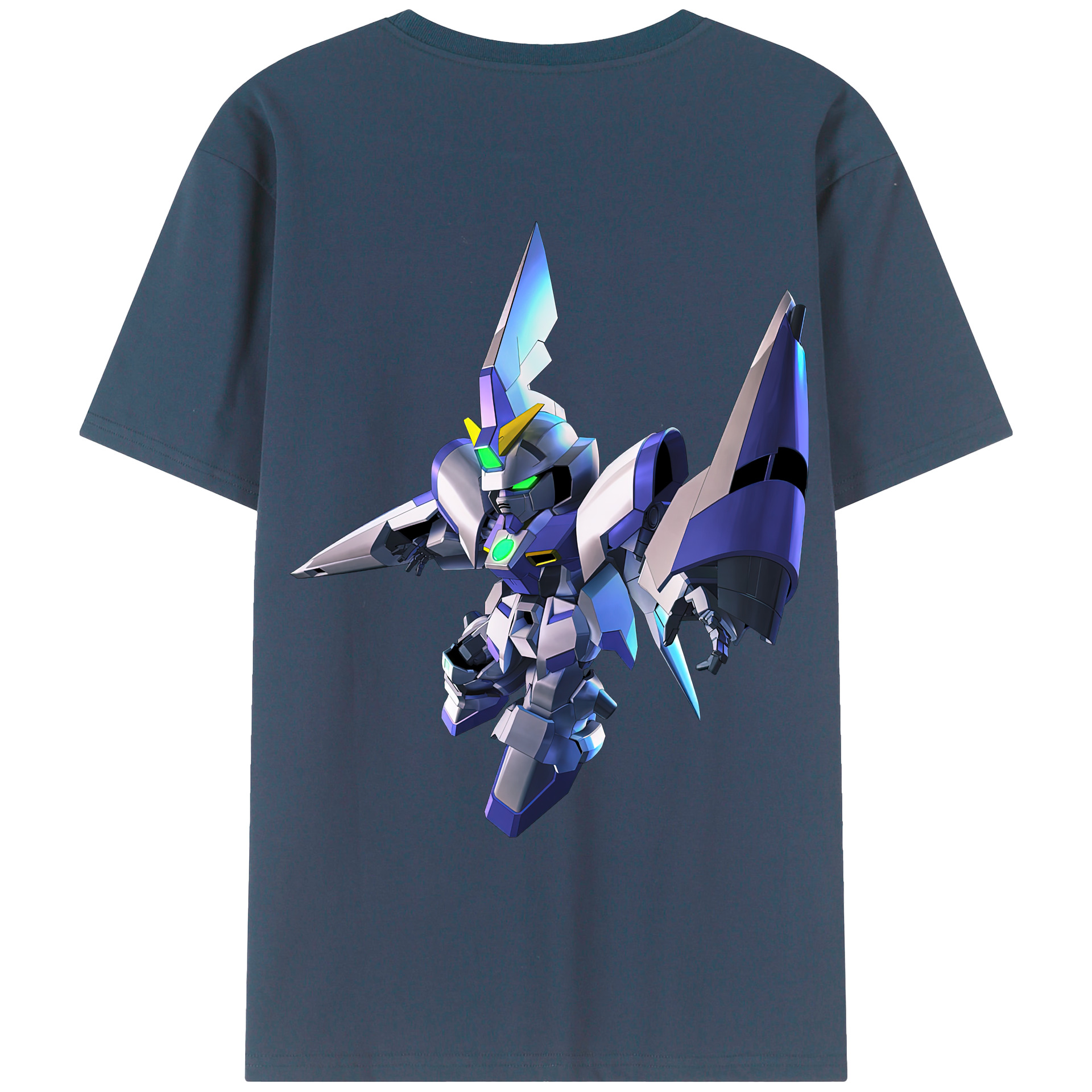 （画像用） 機動戦士ガンダム Mobile Suit Gundam レディース半袖Tシャツ(バックプリント)