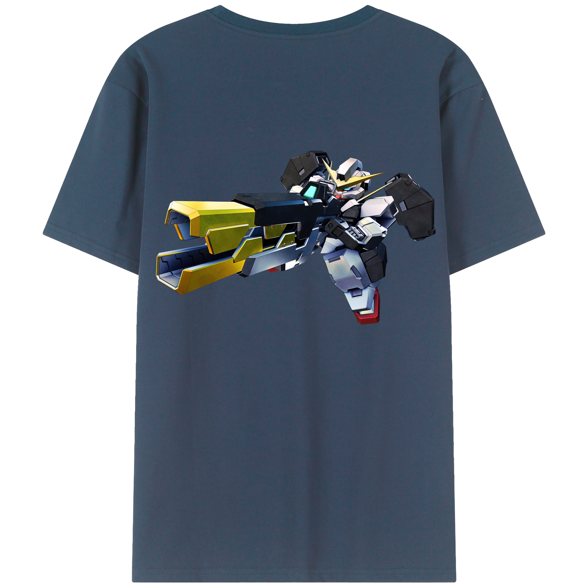 （画像用） 機動戦士ガンダム Mobile Suit Gundam レディース半袖Tシャツ(バックプリント)