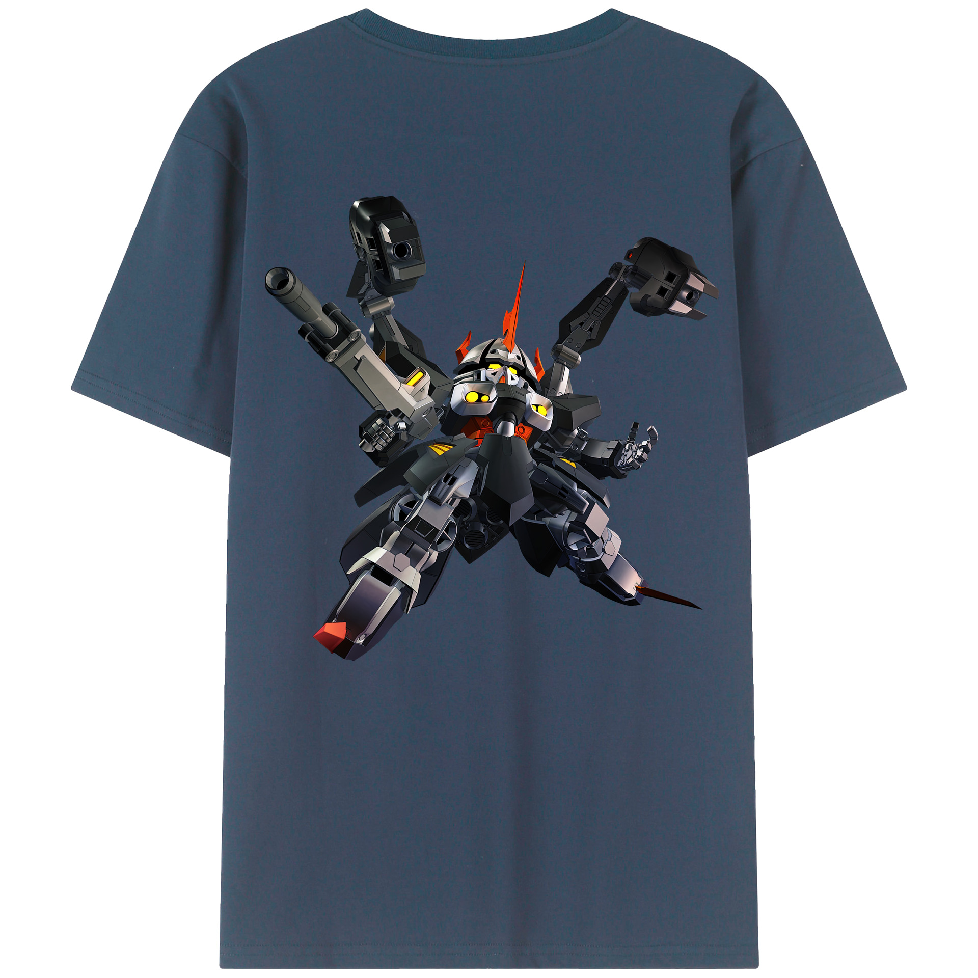 （画像用） 機動戦士ガンダム Mobile Suit Gundam レディース半袖Tシャツ(バックプリント)