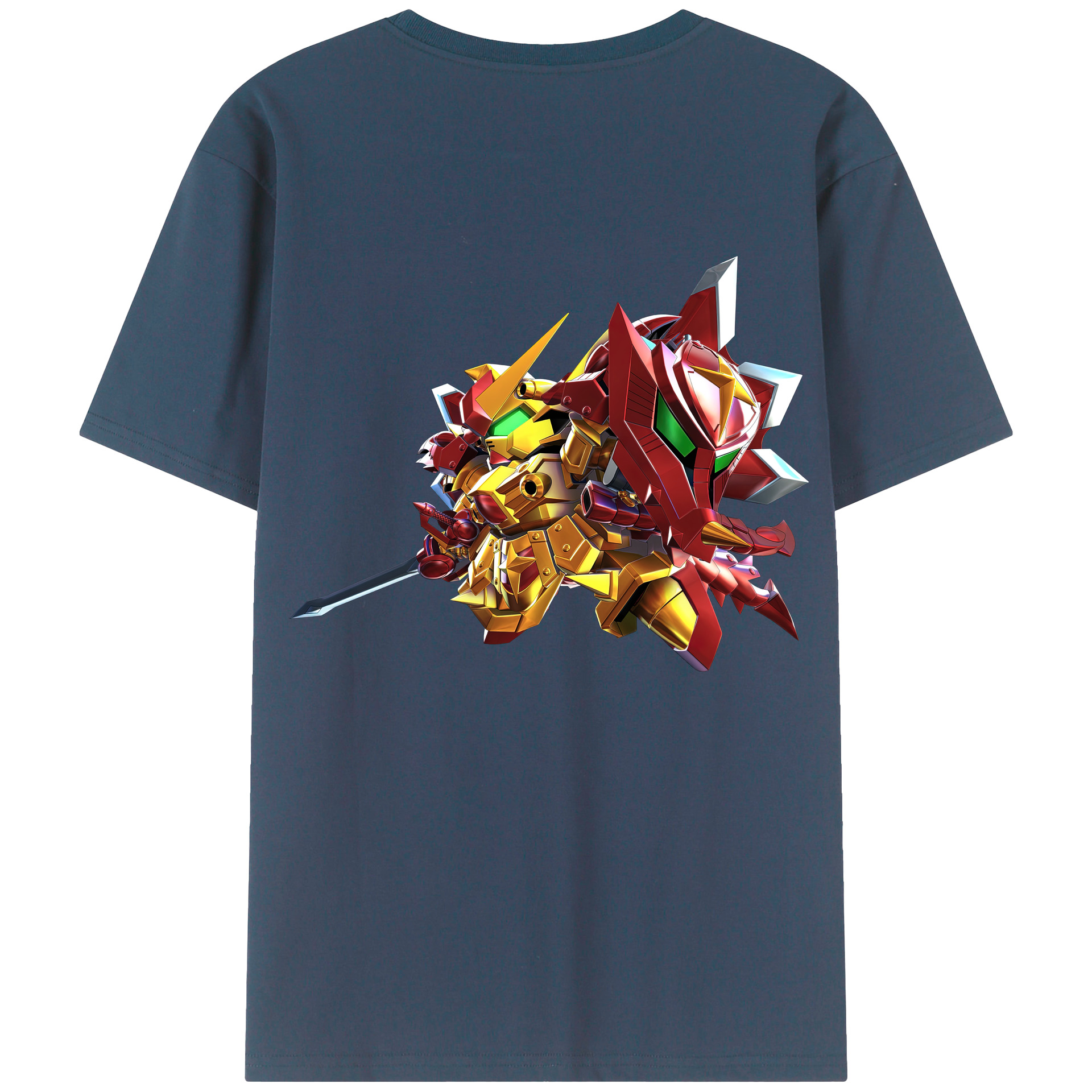（画像用） 機動戦士ガンダム Mobile Suit Gundam レディース半袖Tシャツ(バックプリント)