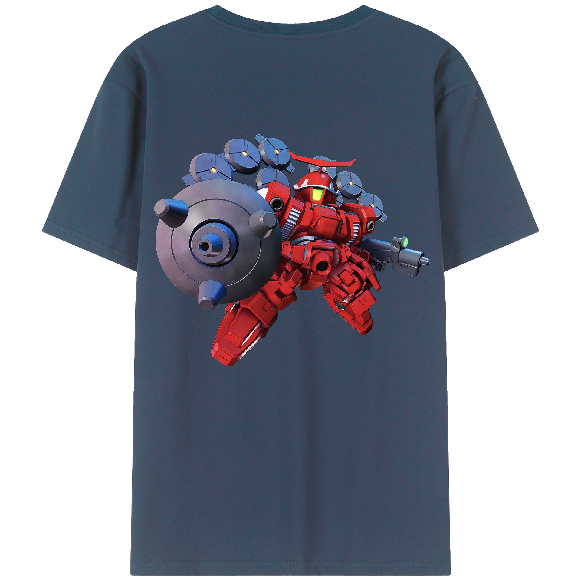 （画像用） 機動戦士ガンダム Mobile Suit Gundam レディース半袖Tシャツ(バックプリント)
