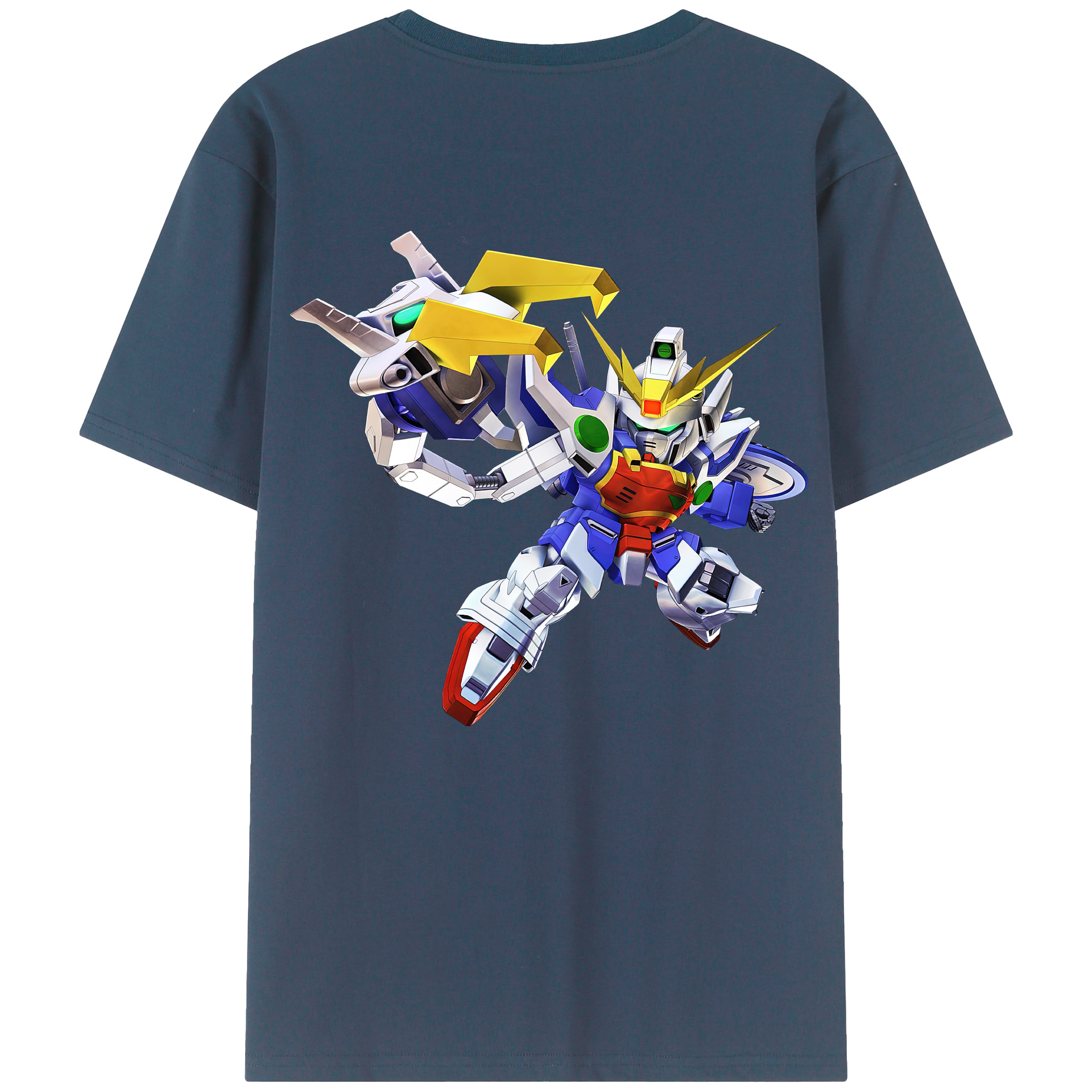 （画像用） 機動戦士ガンダム Mobile Suit Gundam レディース半袖Tシャツ(バックプリント)