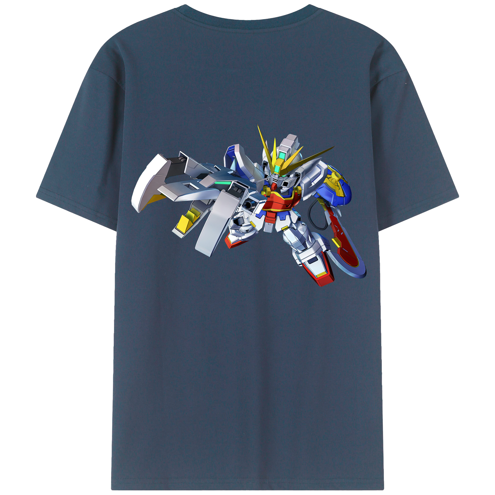 （画像用） 機動戦士ガンダム Mobile Suit Gundam レディース半袖Tシャツ(バックプリント)