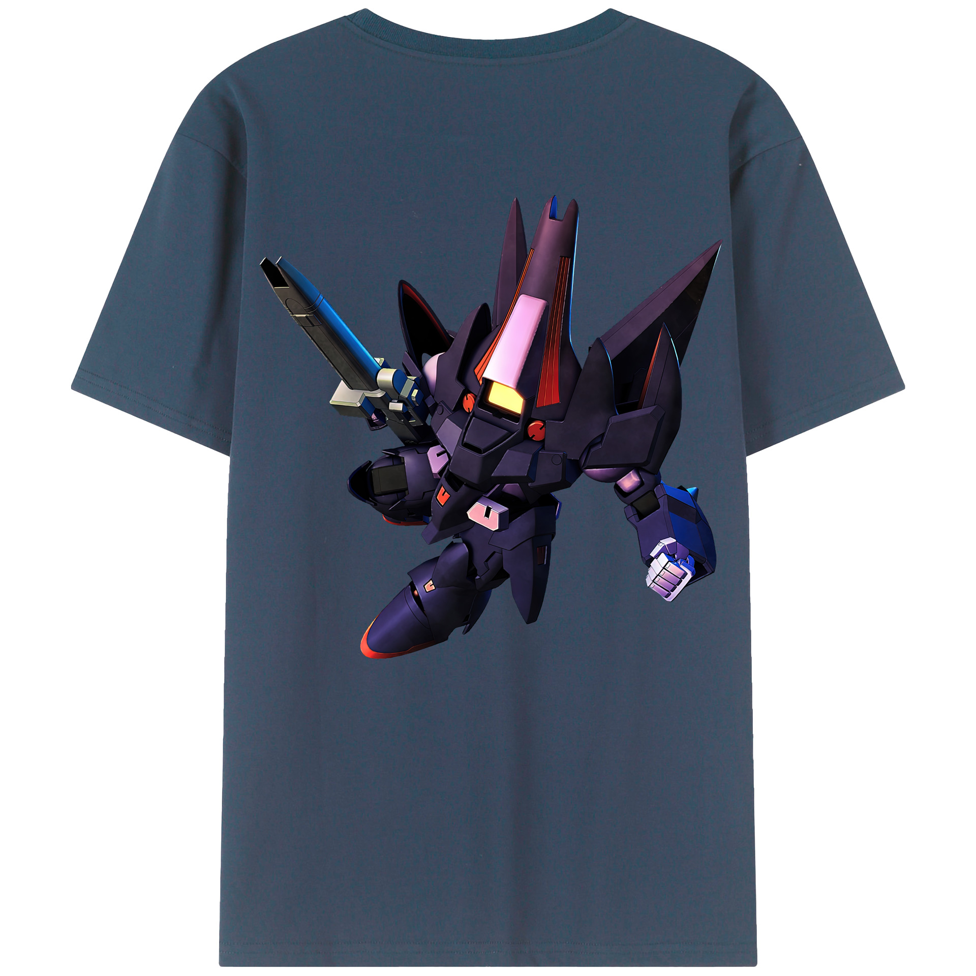 （画像用） 機動戦士ガンダム Mobile Suit Gundam レディース半袖Tシャツ(バックプリント)