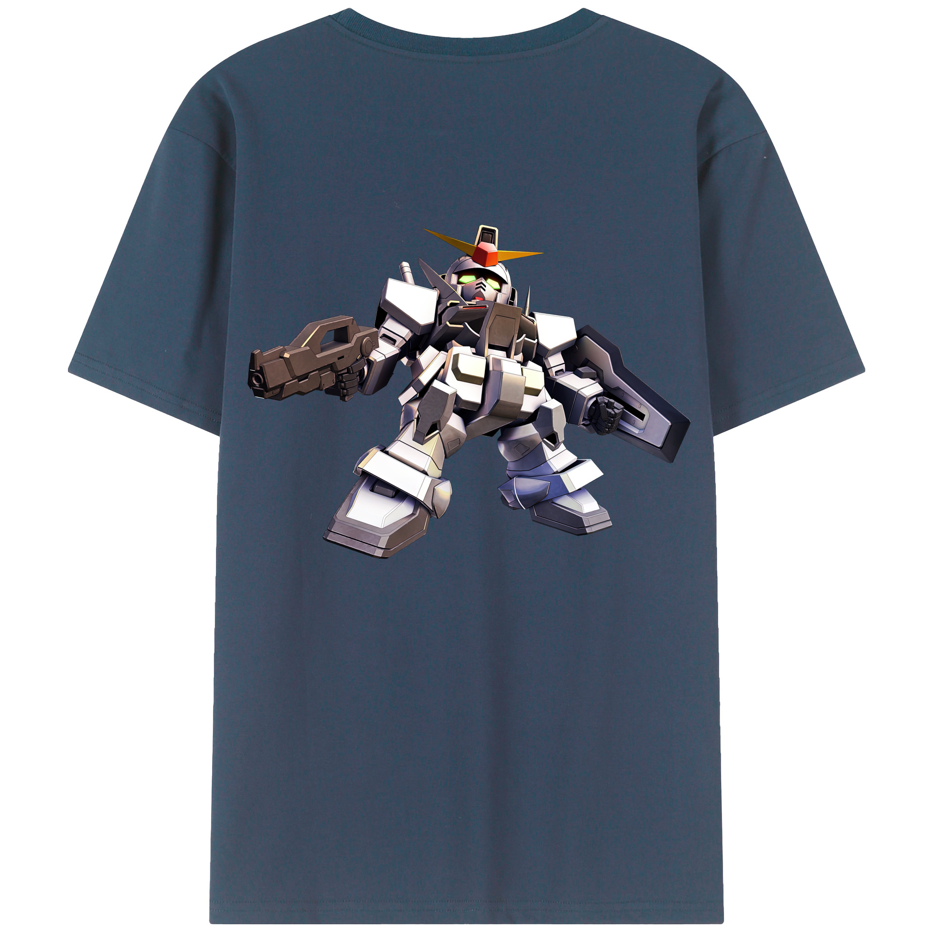 （画像用） 機動戦士ガンダム Mobile Suit Gundam レディース半袖Tシャツ(バックプリント)