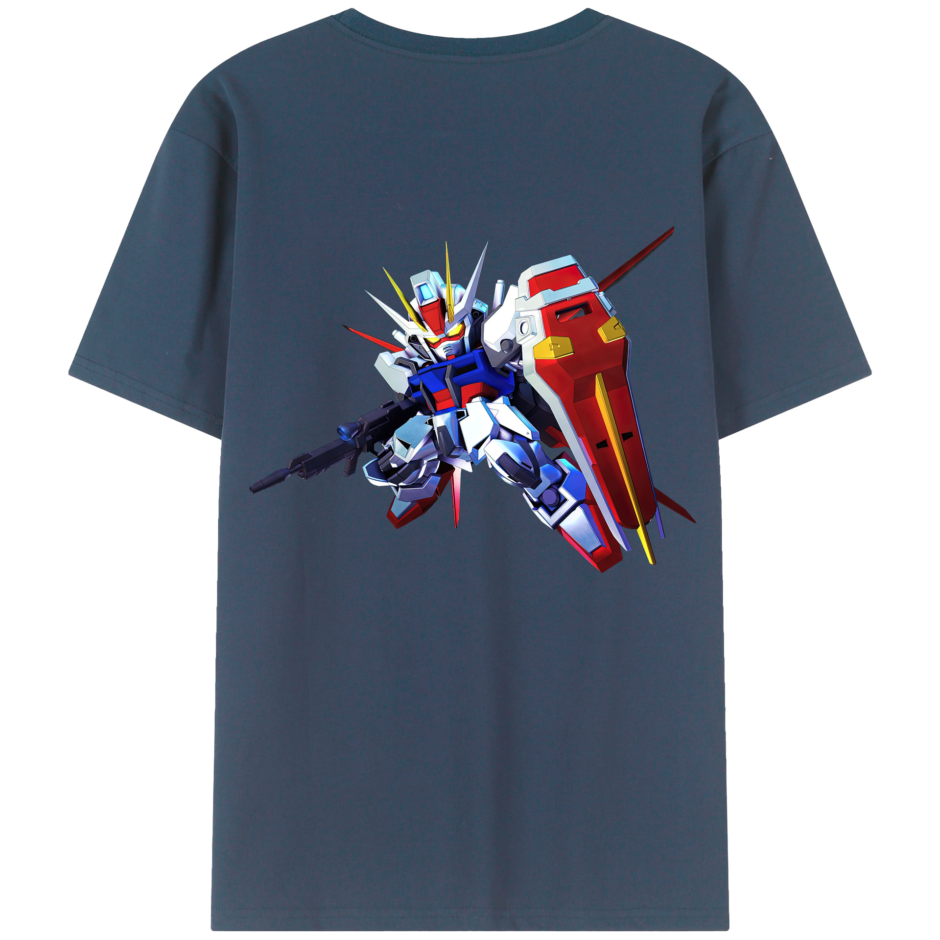 （画像用） 機動戦士ガンダム Mobile Suit Gundam レディース半袖Tシャツ(バックプリント)