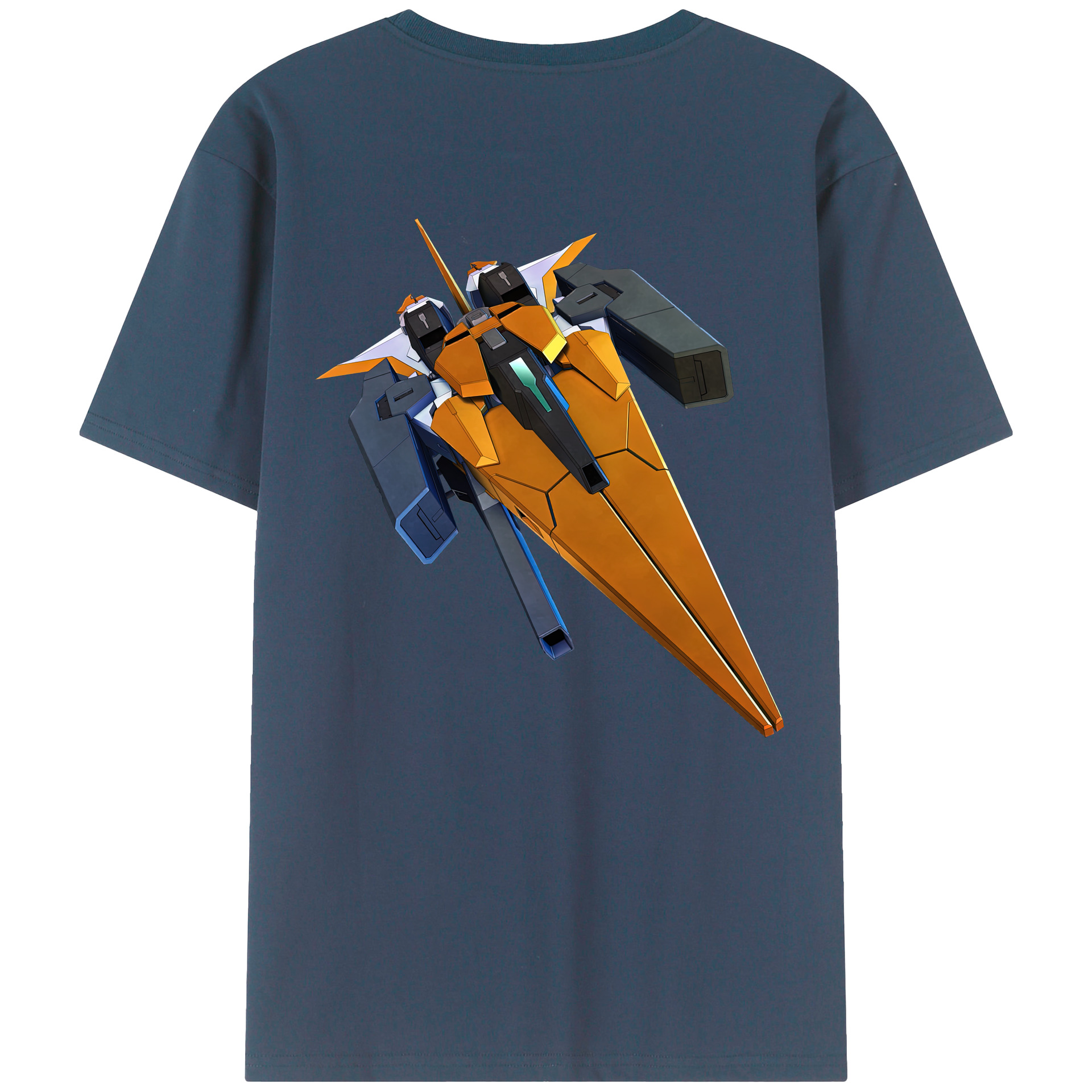 （画像用） 機動戦士ガンダム Mobile Suit Gundam レディース半袖Tシャツ(バックプリント)