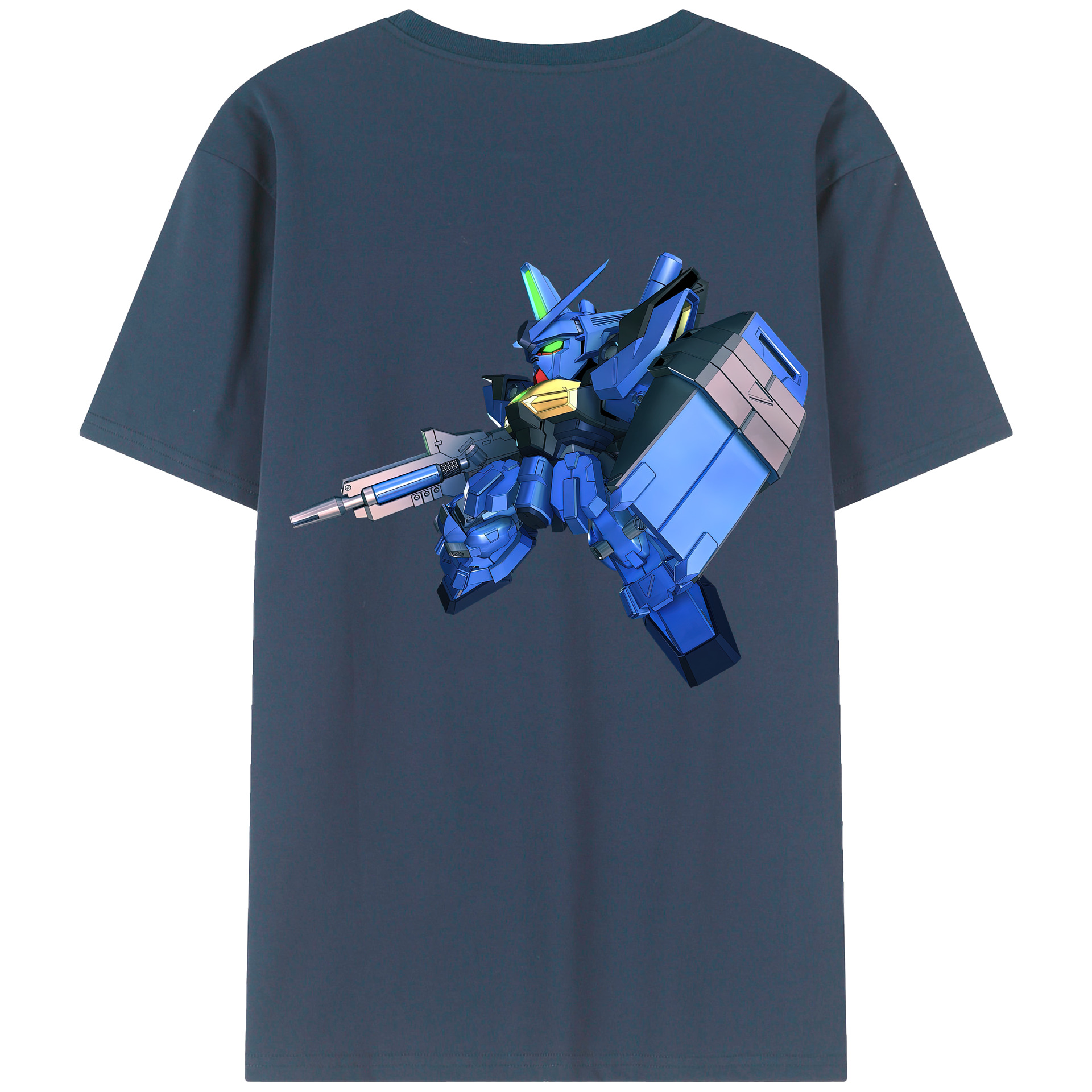 （画像用） 機動戦士ガンダム Mobile Suit Gundam レディース半袖Tシャツ(バックプリント)