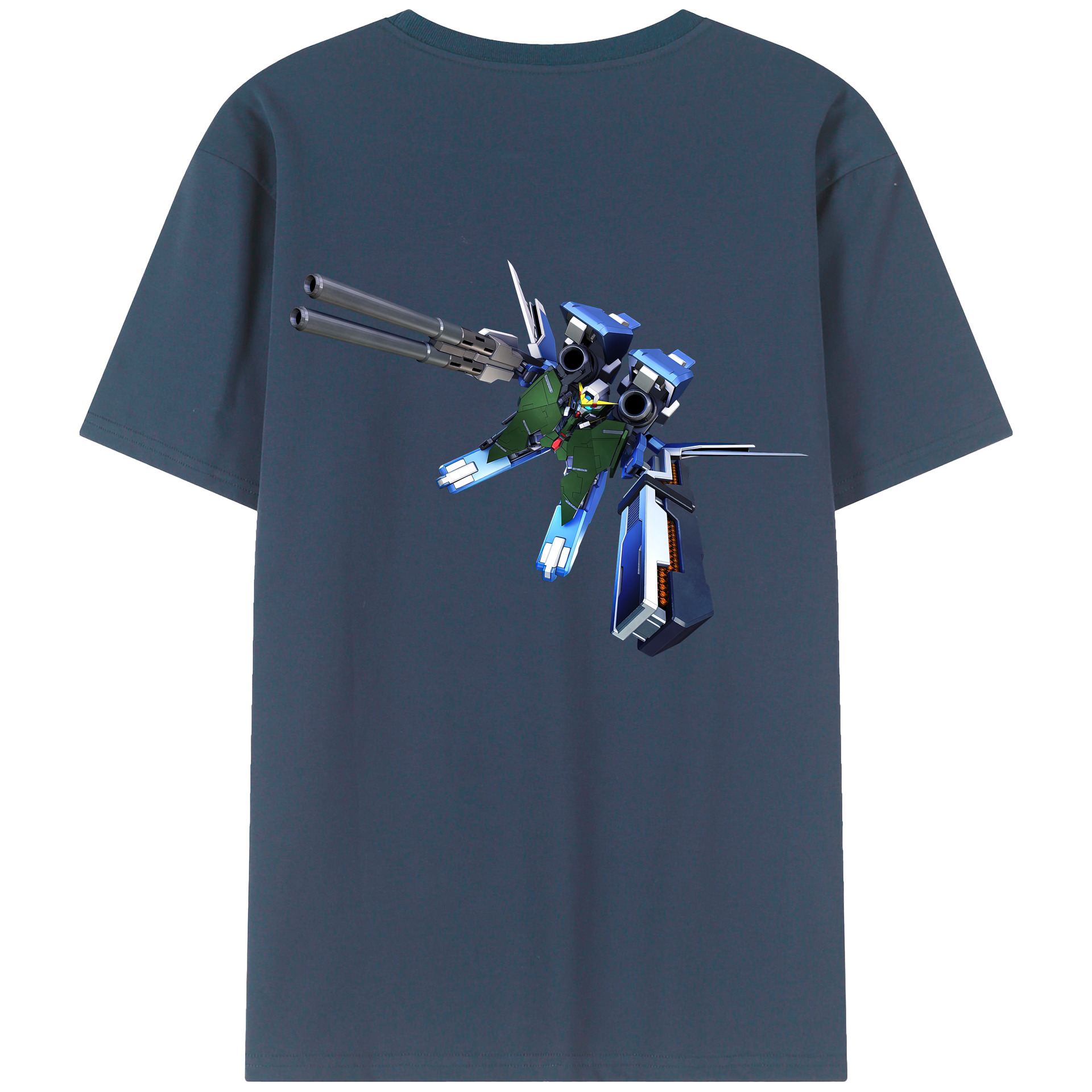 （画像用） 機動戦士ガンダム Mobile Suit Gundam レディース半袖Tシャツ(バックプリント)