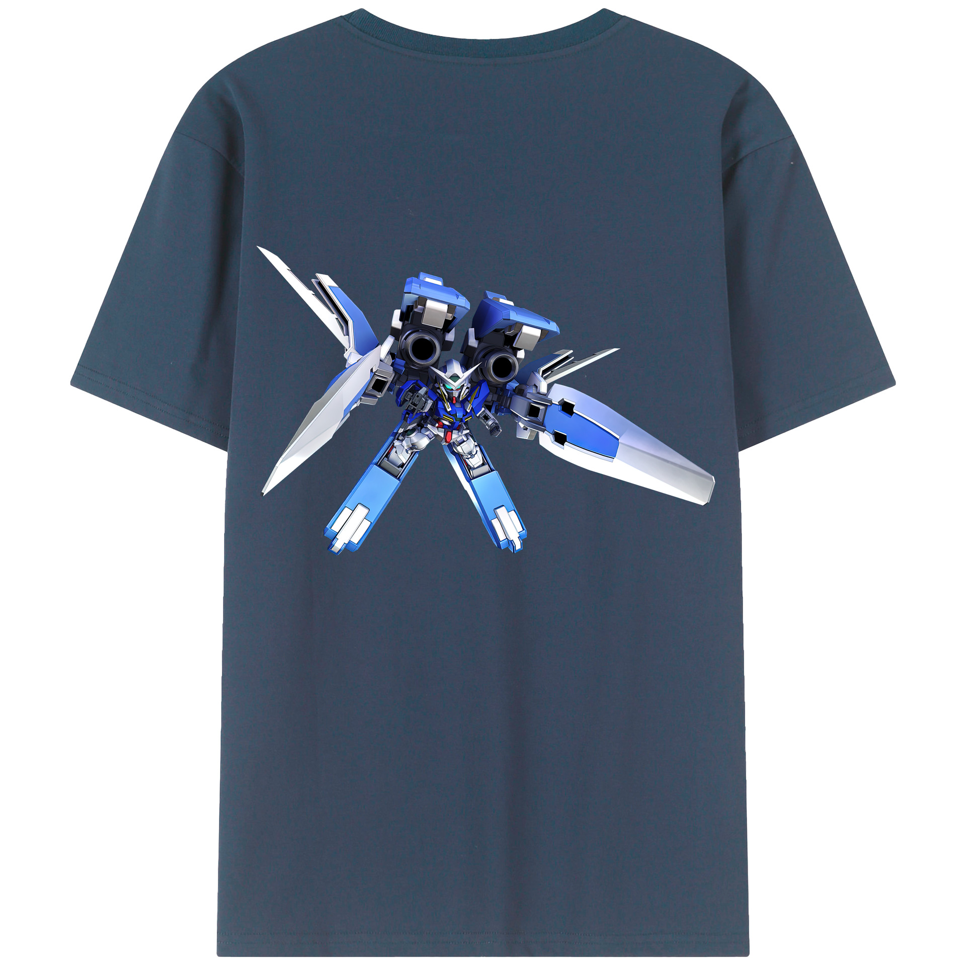 （画像用） 機動戦士ガンダム Mobile Suit Gundam レディース半袖Tシャツ(バックプリント)