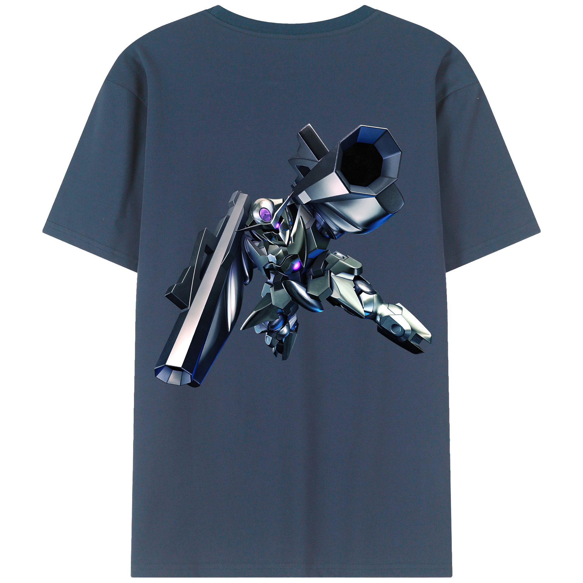 （画像用） 機動戦士ガンダム Mobile Suit Gundam レディース半袖Tシャツ(バックプリント)