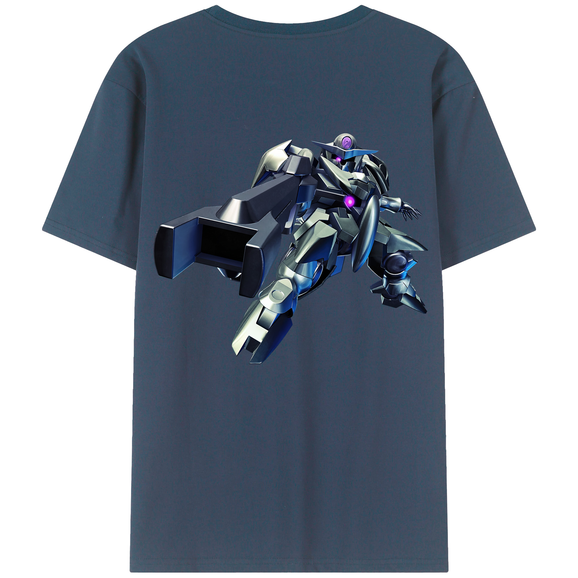 （画像用） 機動戦士ガンダム Mobile Suit Gundam レディース半袖Tシャツ(バックプリント)