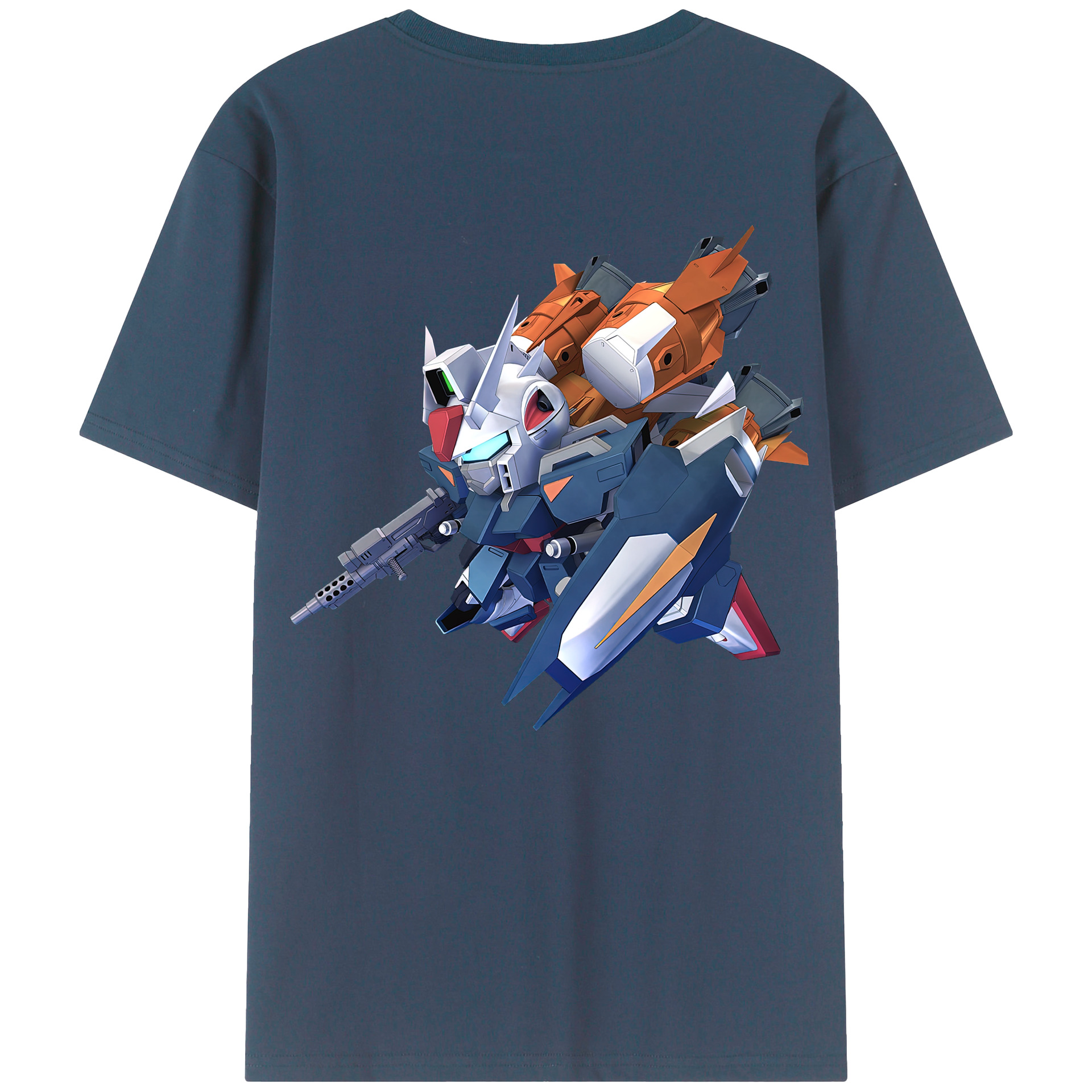 （画像用） 機動戦士ガンダム Mobile Suit Gundam レディース半袖Tシャツ(バックプリント)