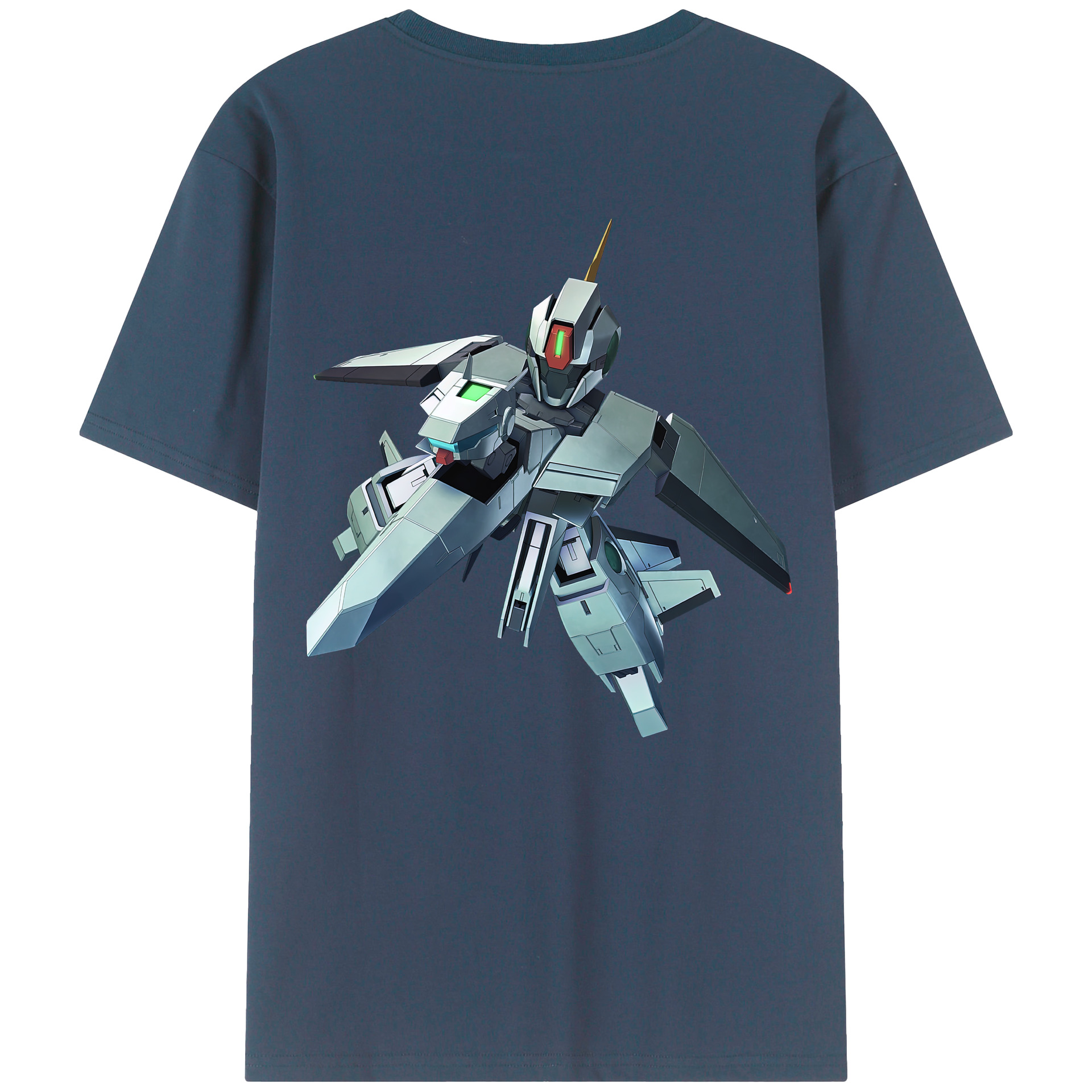 （画像用） 機動戦士ガンダム Mobile Suit Gundam レディース半袖Tシャツ(バックプリント)