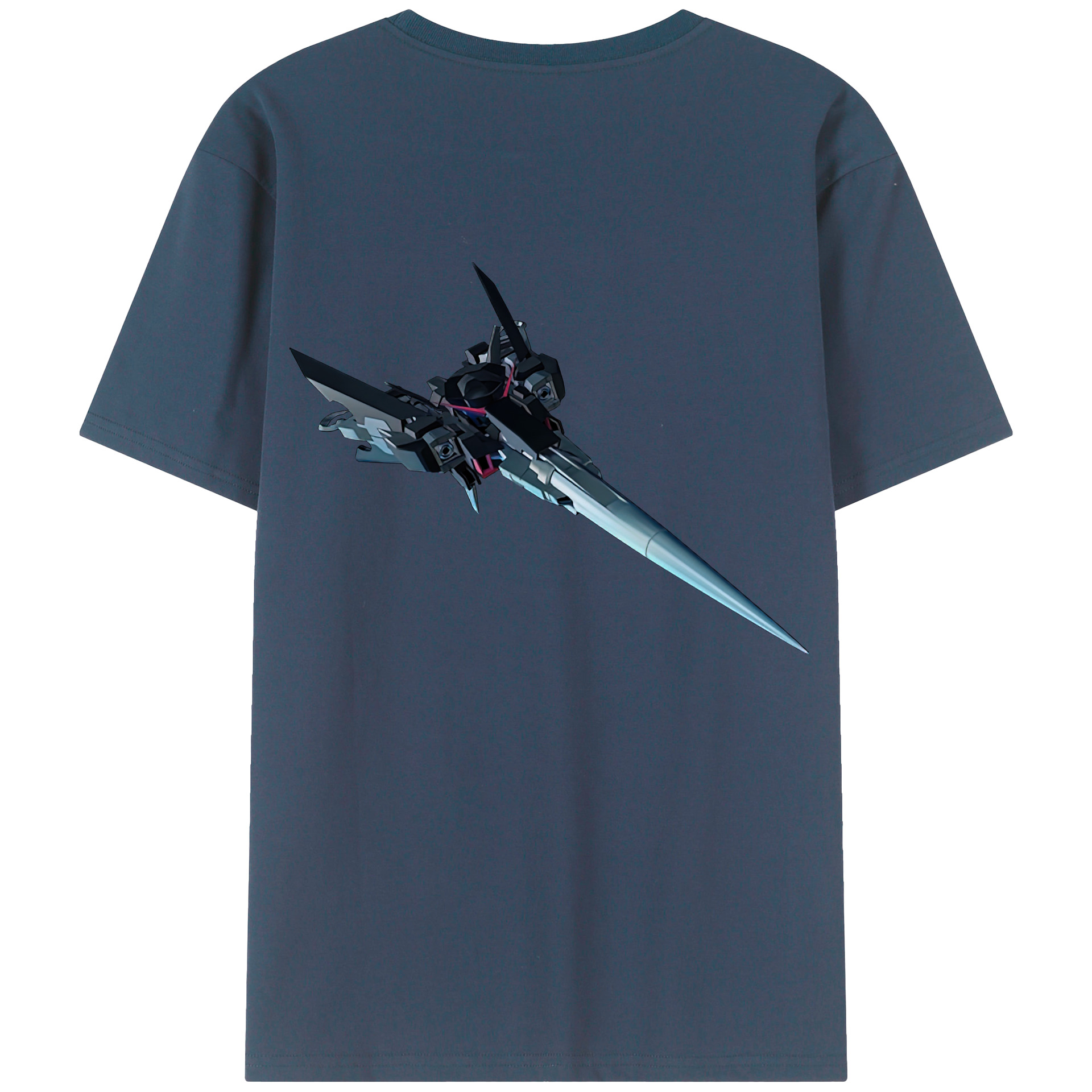 （画像用） 機動戦士ガンダム Mobile Suit Gundam レディース半袖Tシャツ(バックプリント)