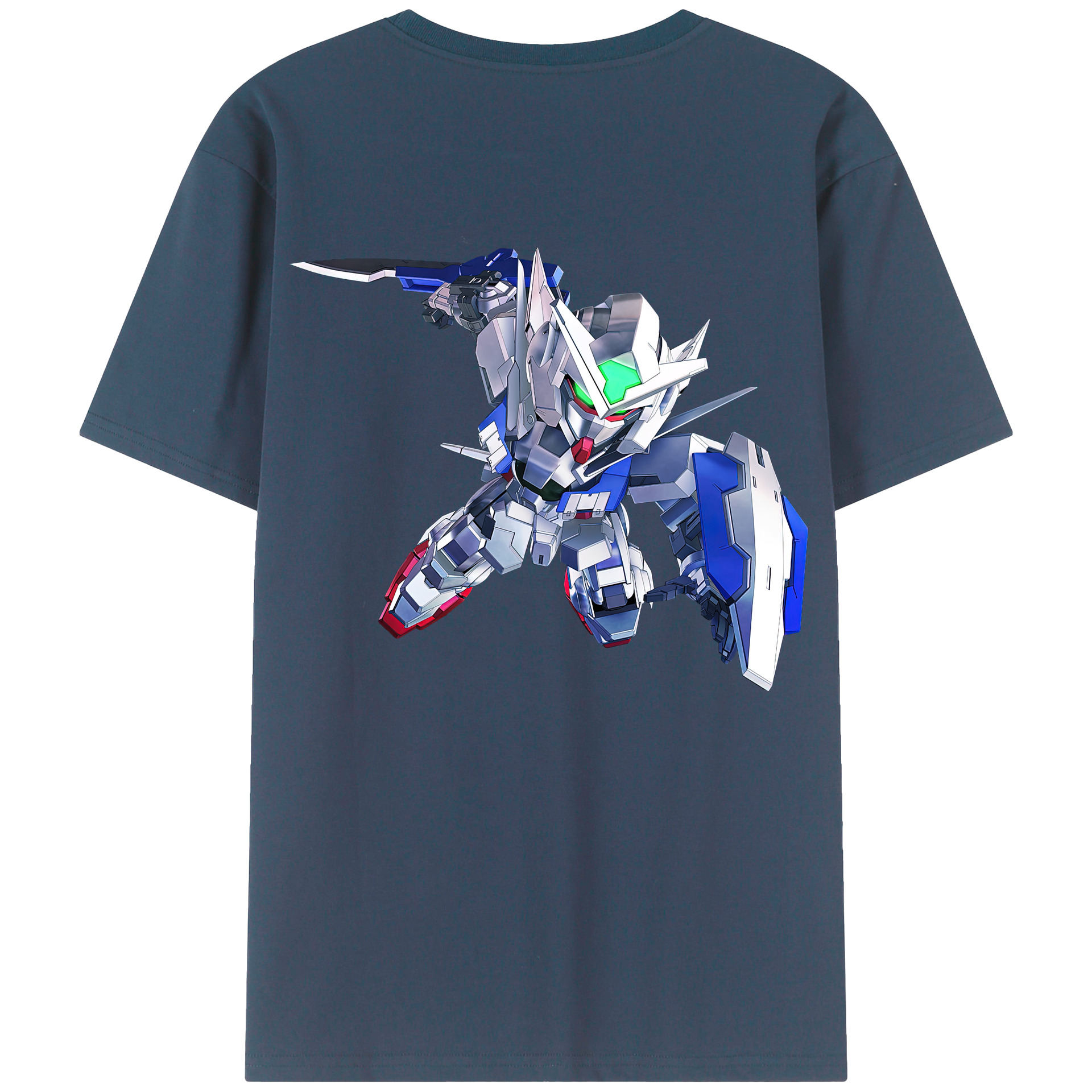 （画像用） 機動戦士ガンダム Mobile Suit Gundam レディース半袖Tシャツ(バックプリント)