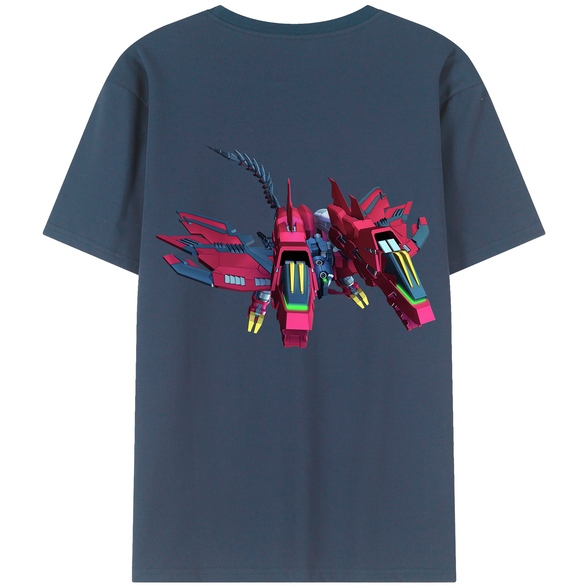 （画像用） 機動戦士ガンダム Mobile Suit Gundam レディース半袖Tシャツ(バックプリント)