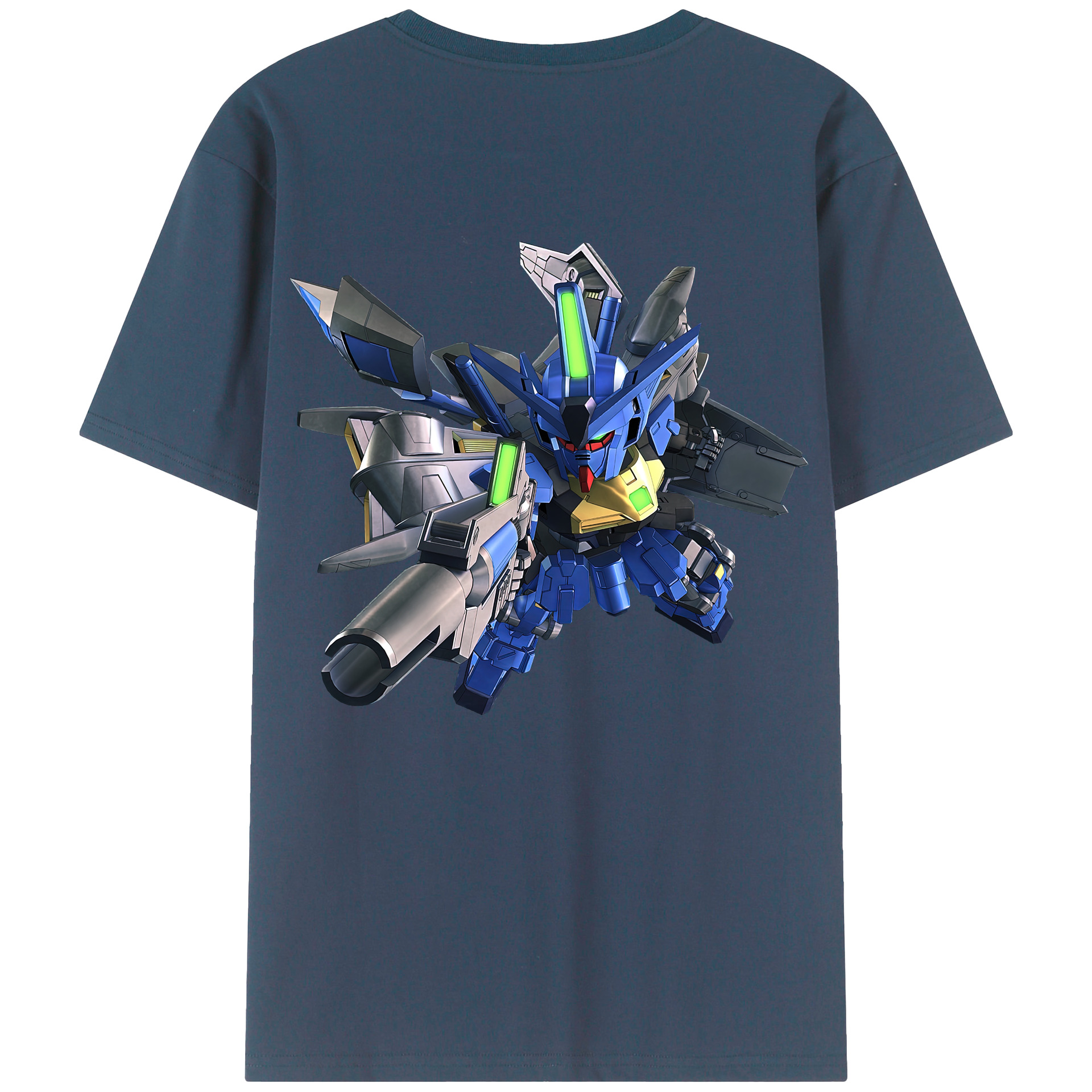 （画像用） 機動戦士ガンダム Mobile Suit Gundam レディース半袖Tシャツ(バックプリント)