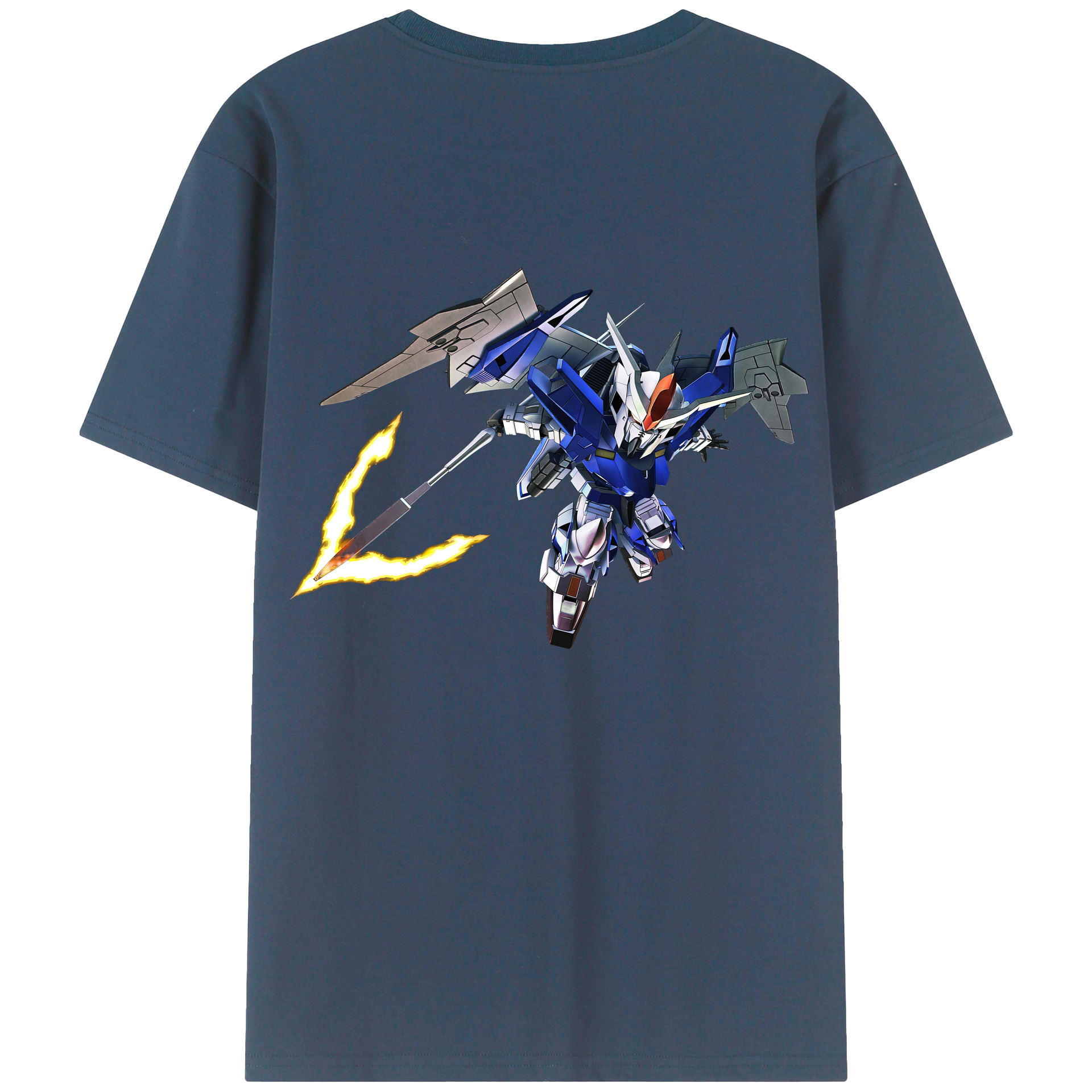 （画像用） 機動戦士ガンダム Mobile Suit Gundam レディース半袖Tシャツ(バックプリント)